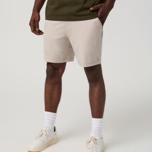 Ponto Performance Short 7 | Ecru Heather