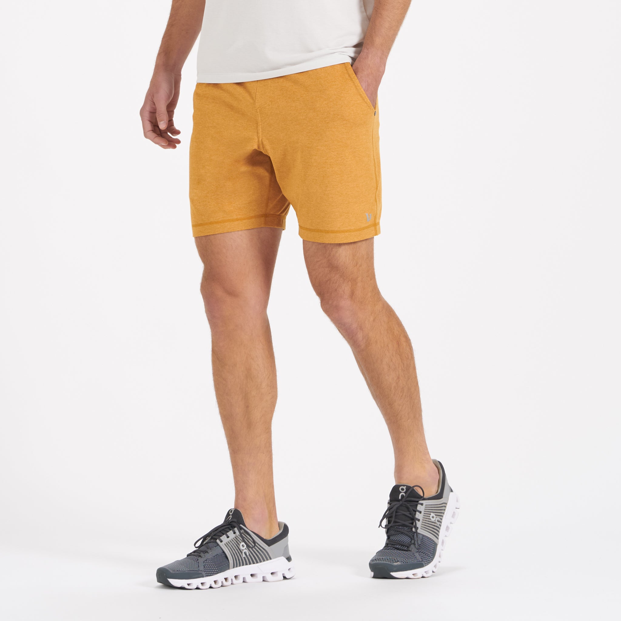 Ponto Performance Short 7 | Flax Heather - Image 2