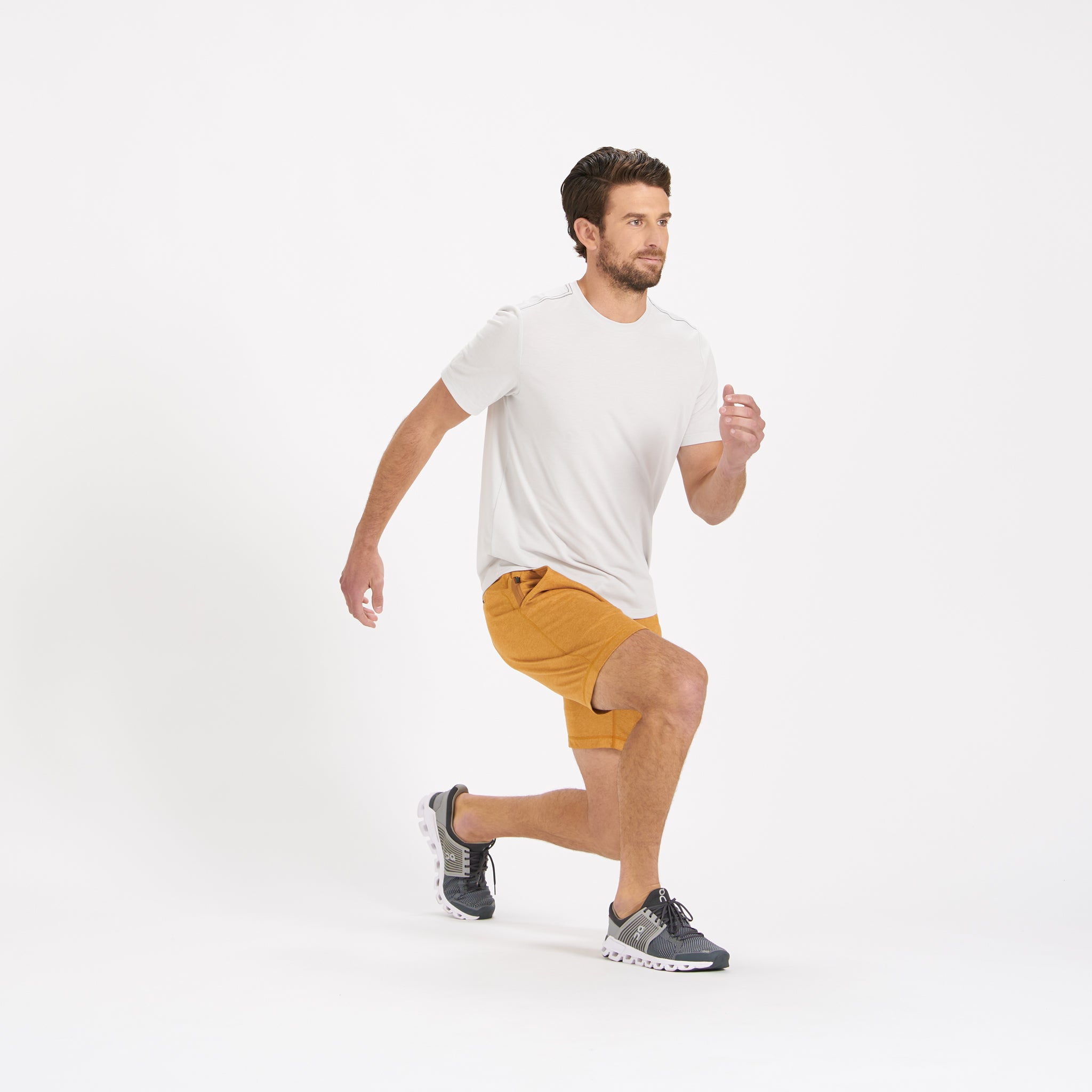 Ponto Performance Short 7 | Flax Heather - Image 5