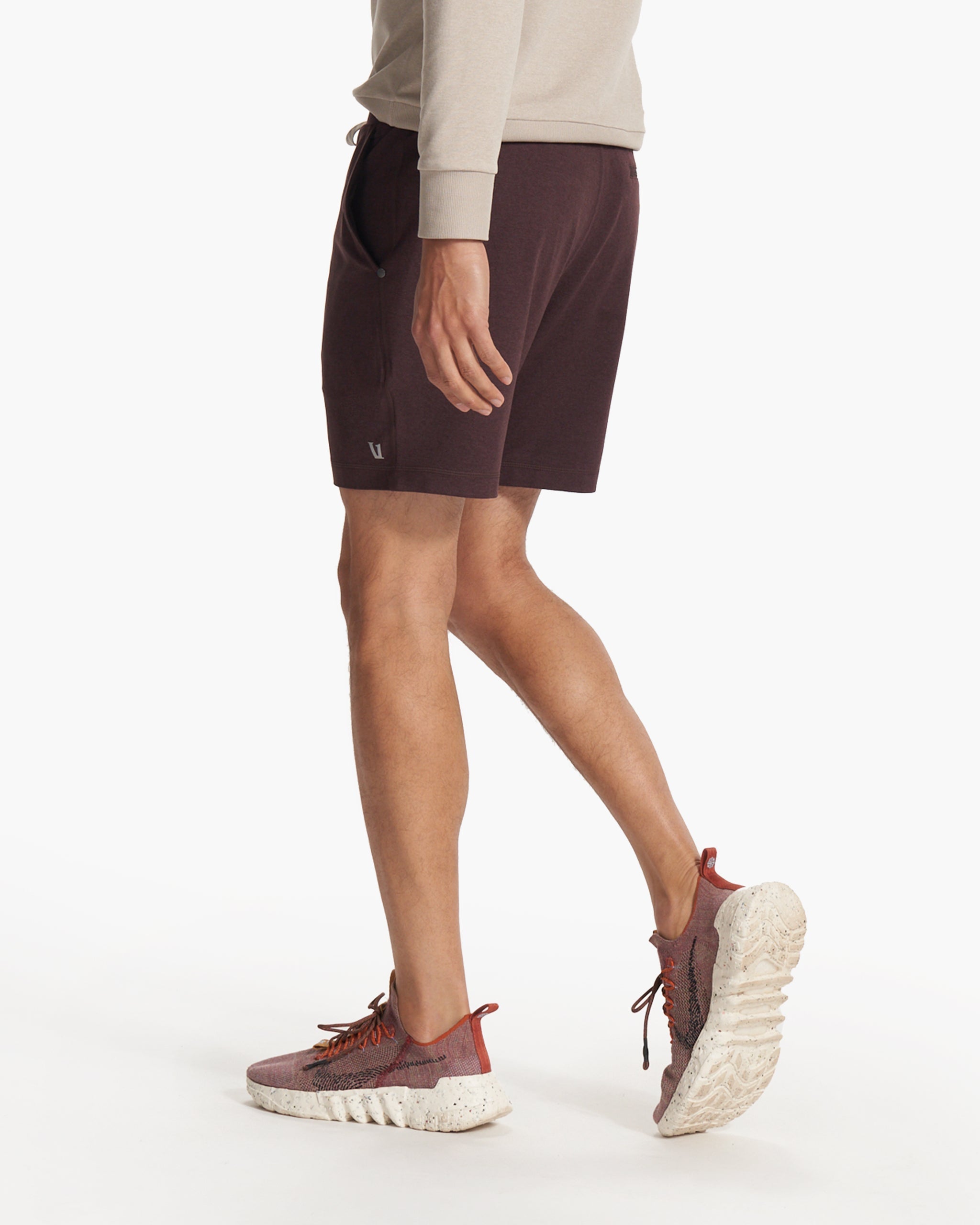 Ponto Performance Short 7 | Mahogany Heather - Image 4