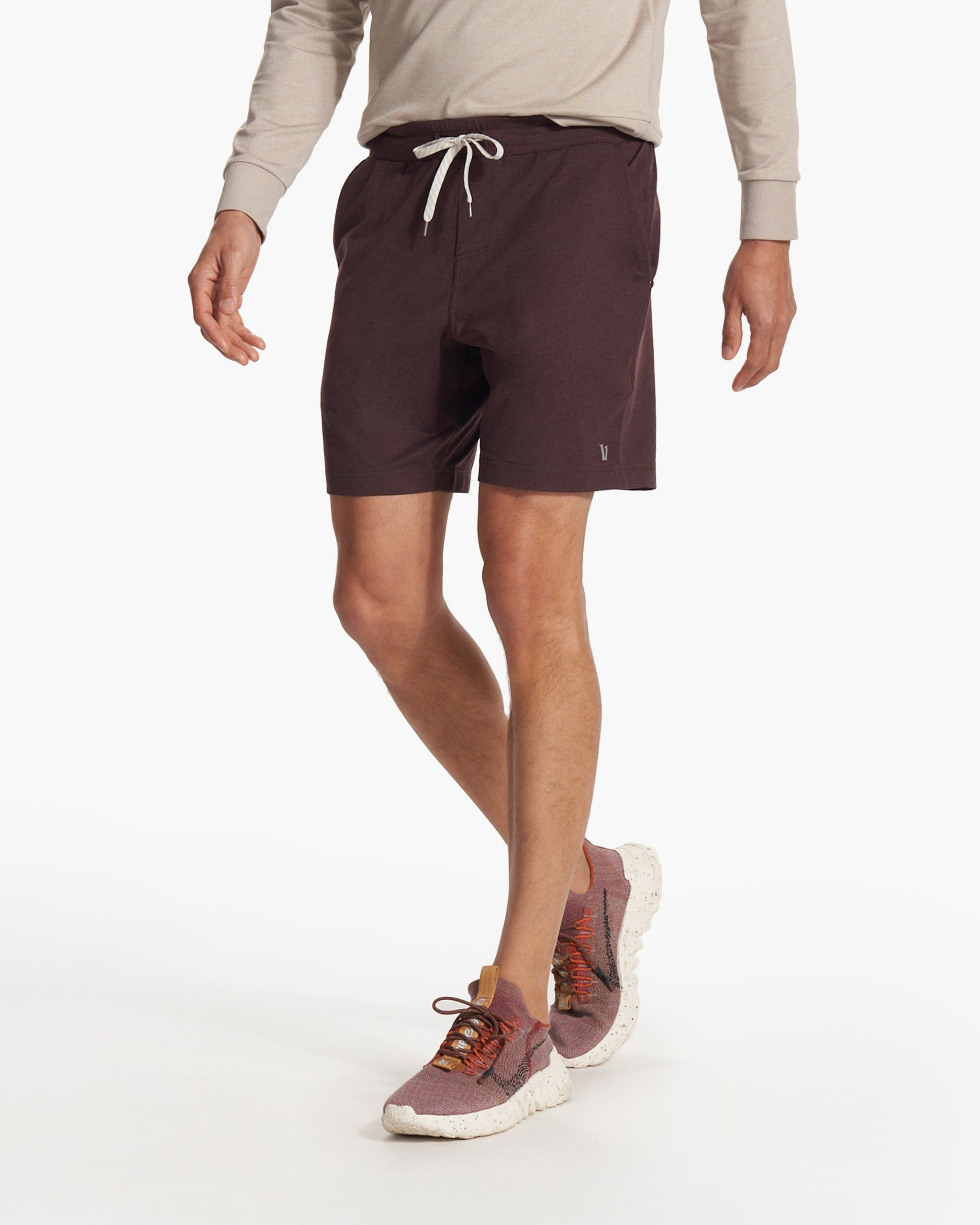Ponto Performance Short 7 | Mahogany Heather - Image 3