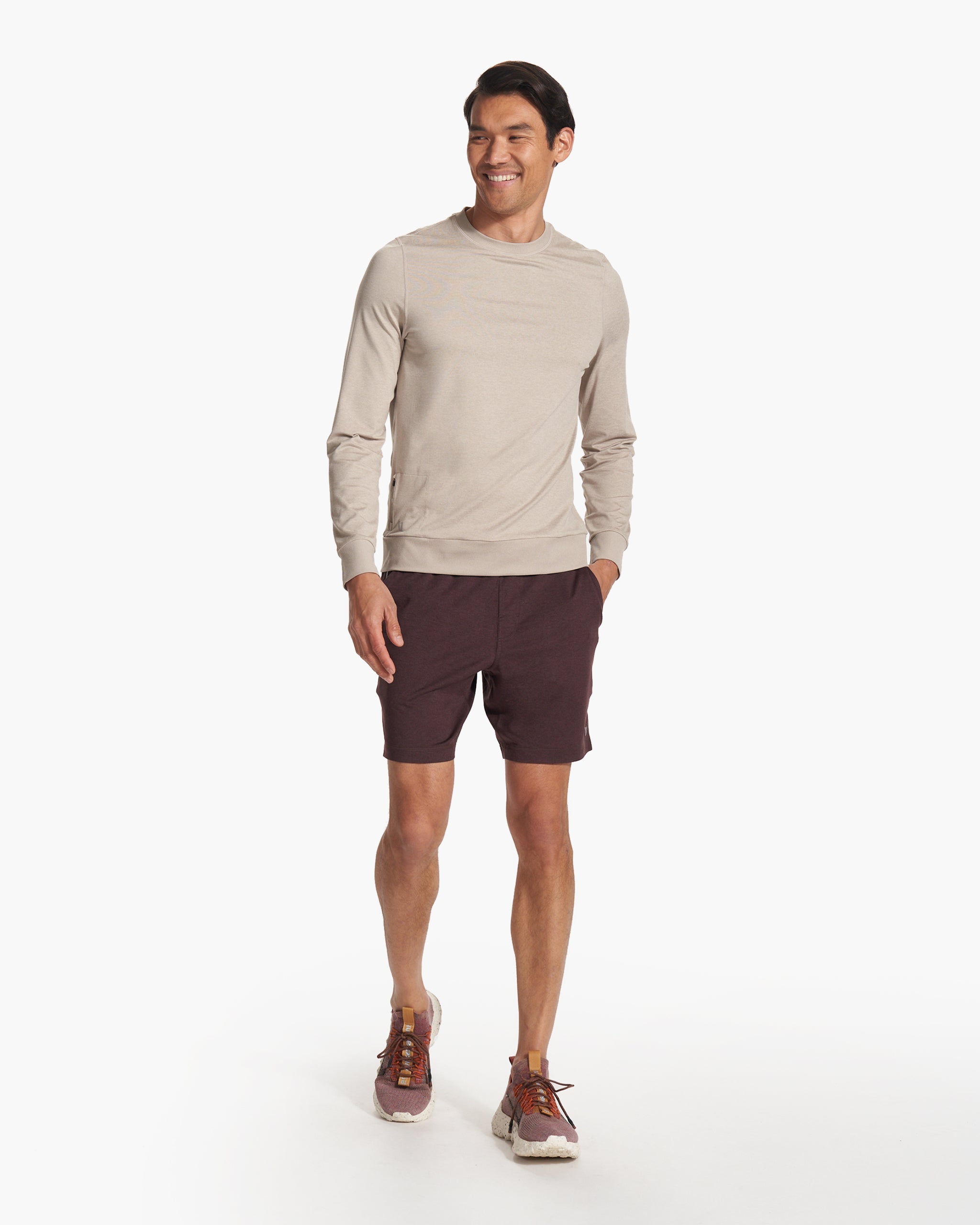 Ponto Performance Short 7 | Mahogany Heather - Image 5