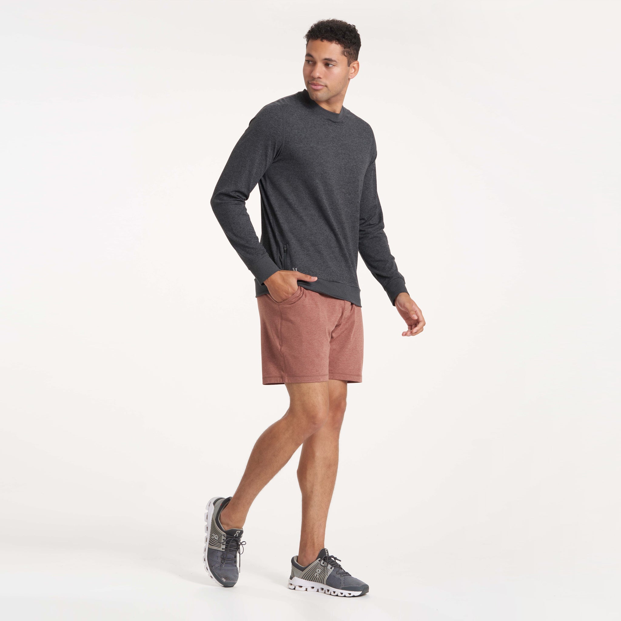 Ponto Performance Short 7 | Terracotta Heather - Image 5