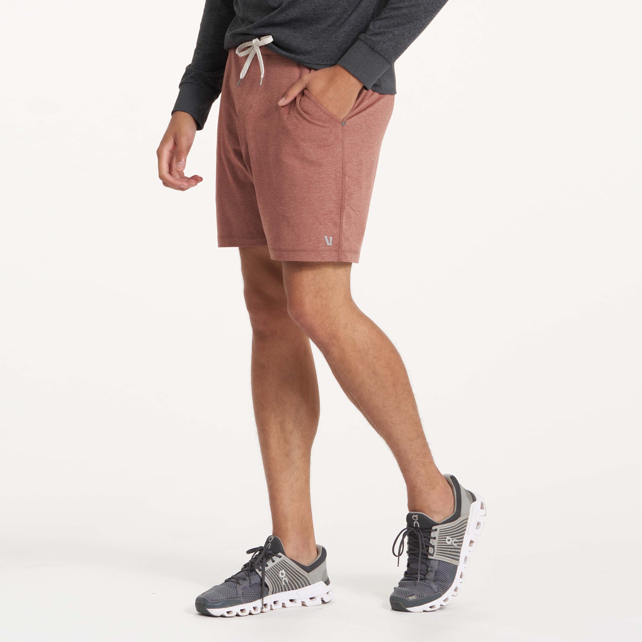Ponto Performance Short 7 | Terracotta Heather - Image 3