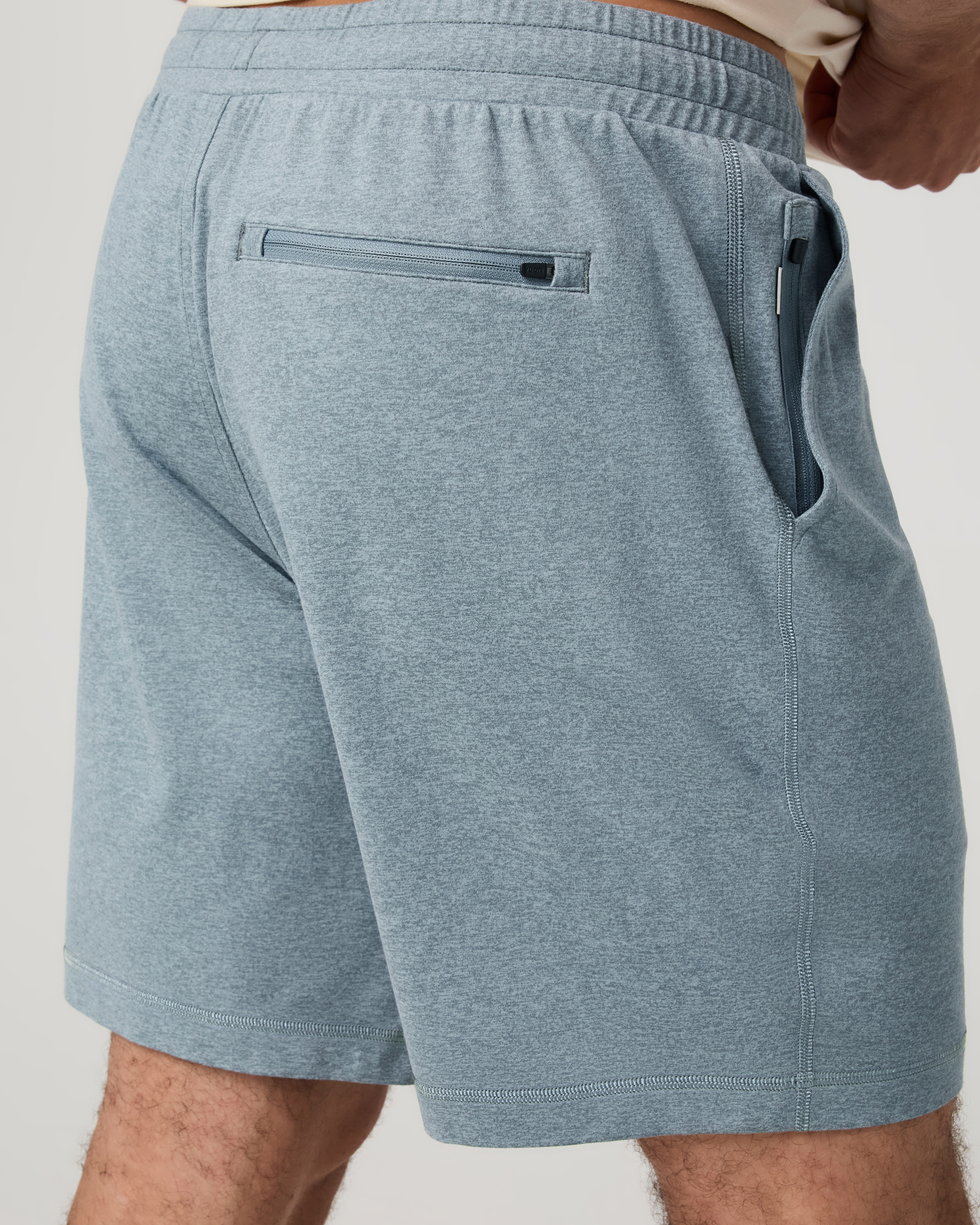 Ponto Performance Short 7 | Foggy Blue Heather - Image 3