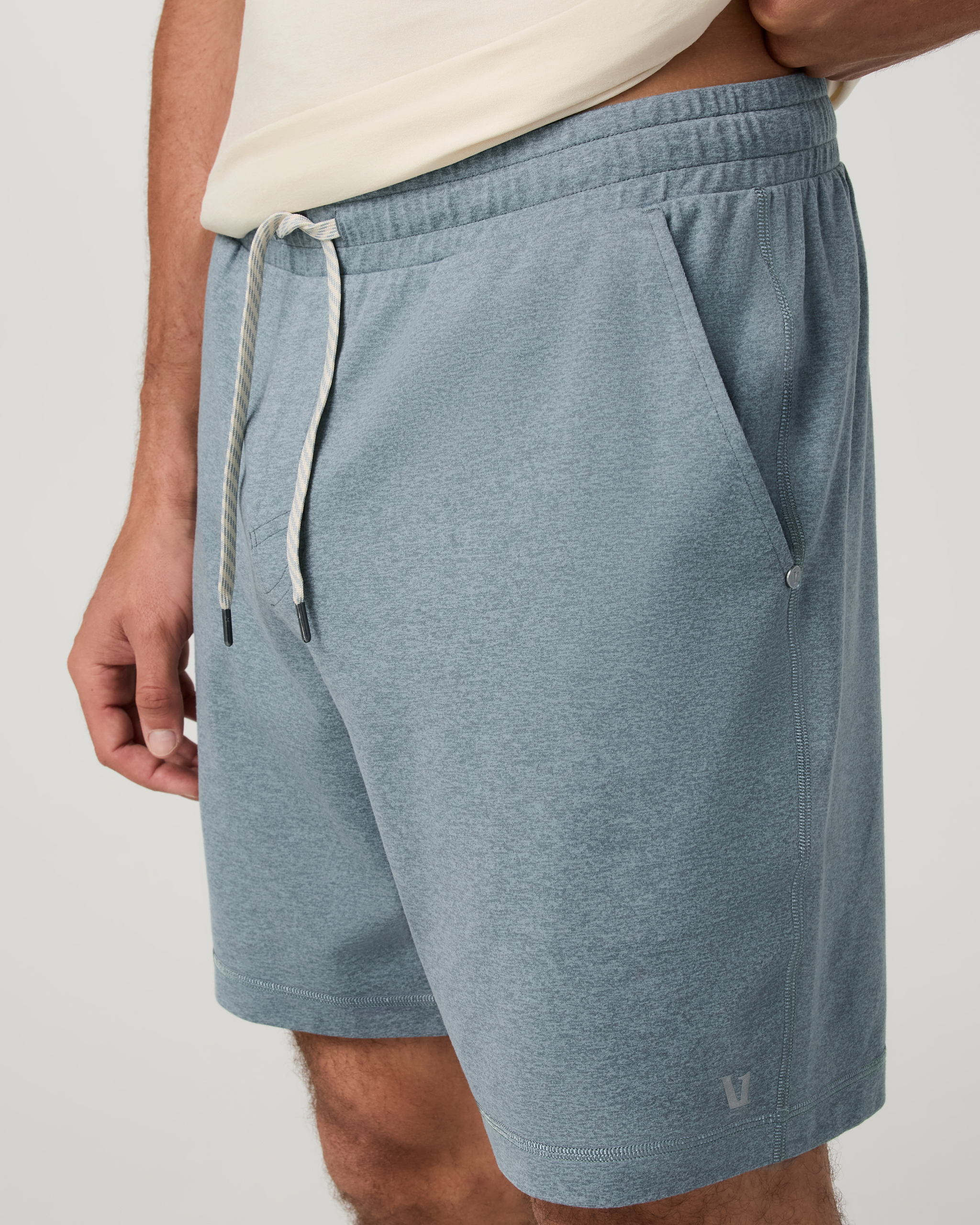 Ponto Performance Short 7 | Foggy Blue Heather - Image 2