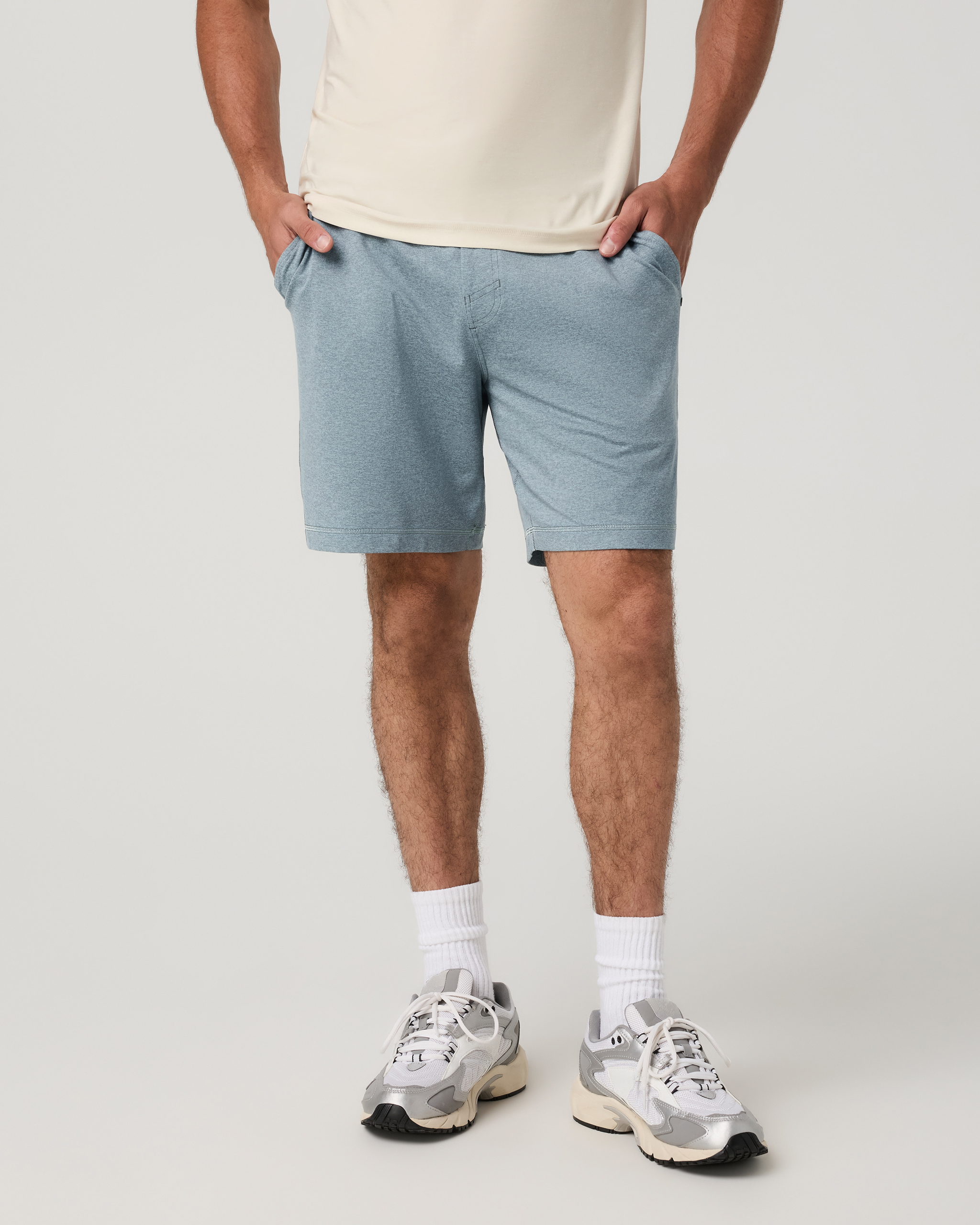 Ponto Performance Short 7 | Foggy Blue Heather - Image 7