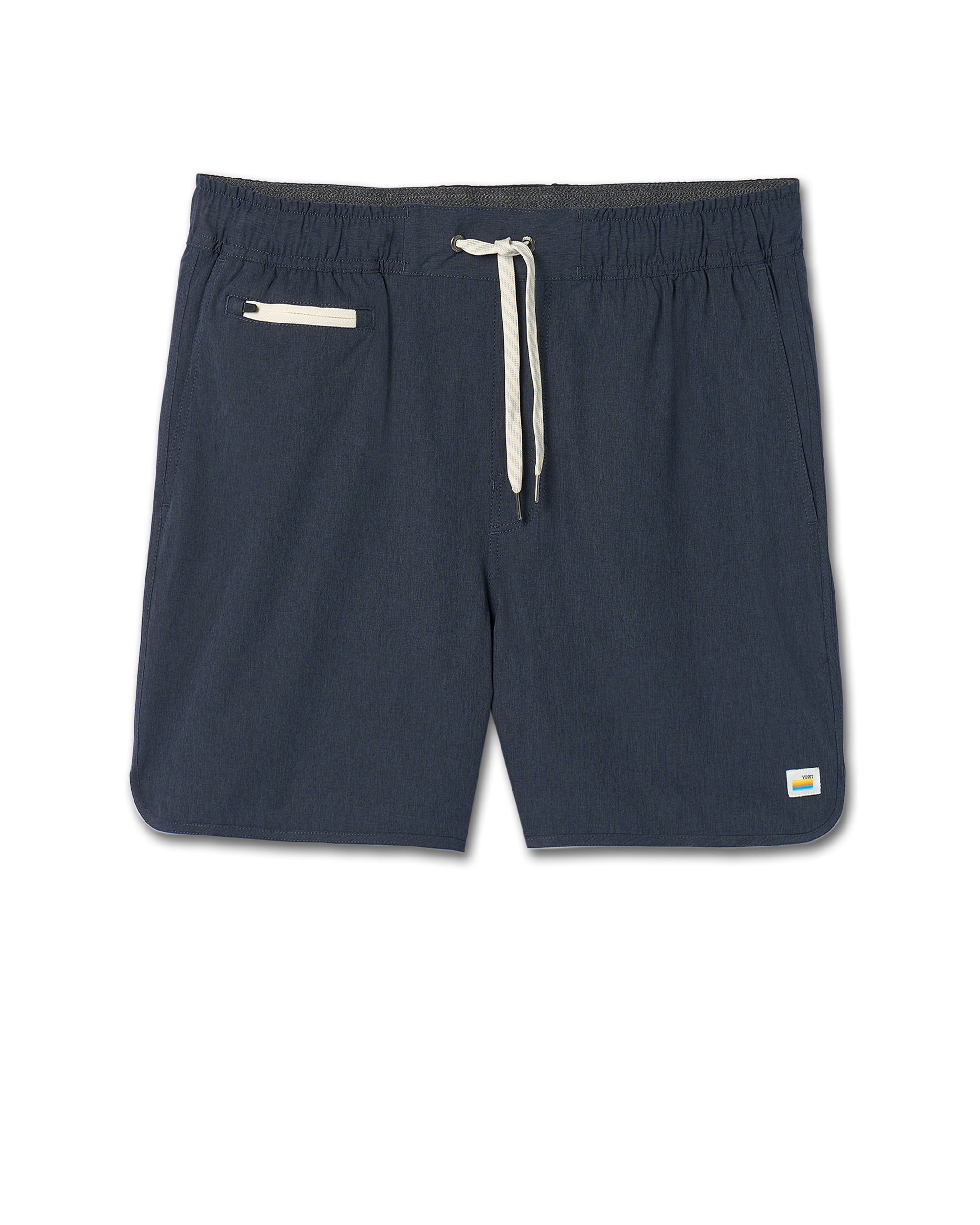 Banks Short Unlined 5 | Navy Linen Texture - Image 4