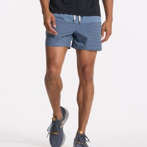 Kore Short Lined 5 | Light Azure Stripe