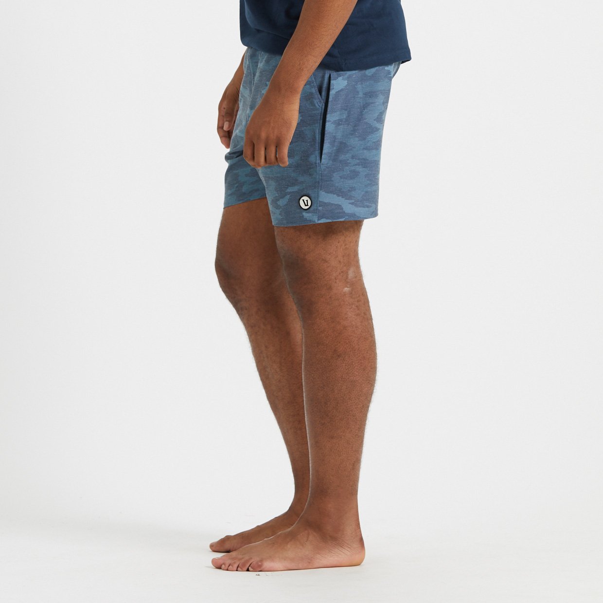 Cape Short | Indigo Watercolor Camo - Image 2