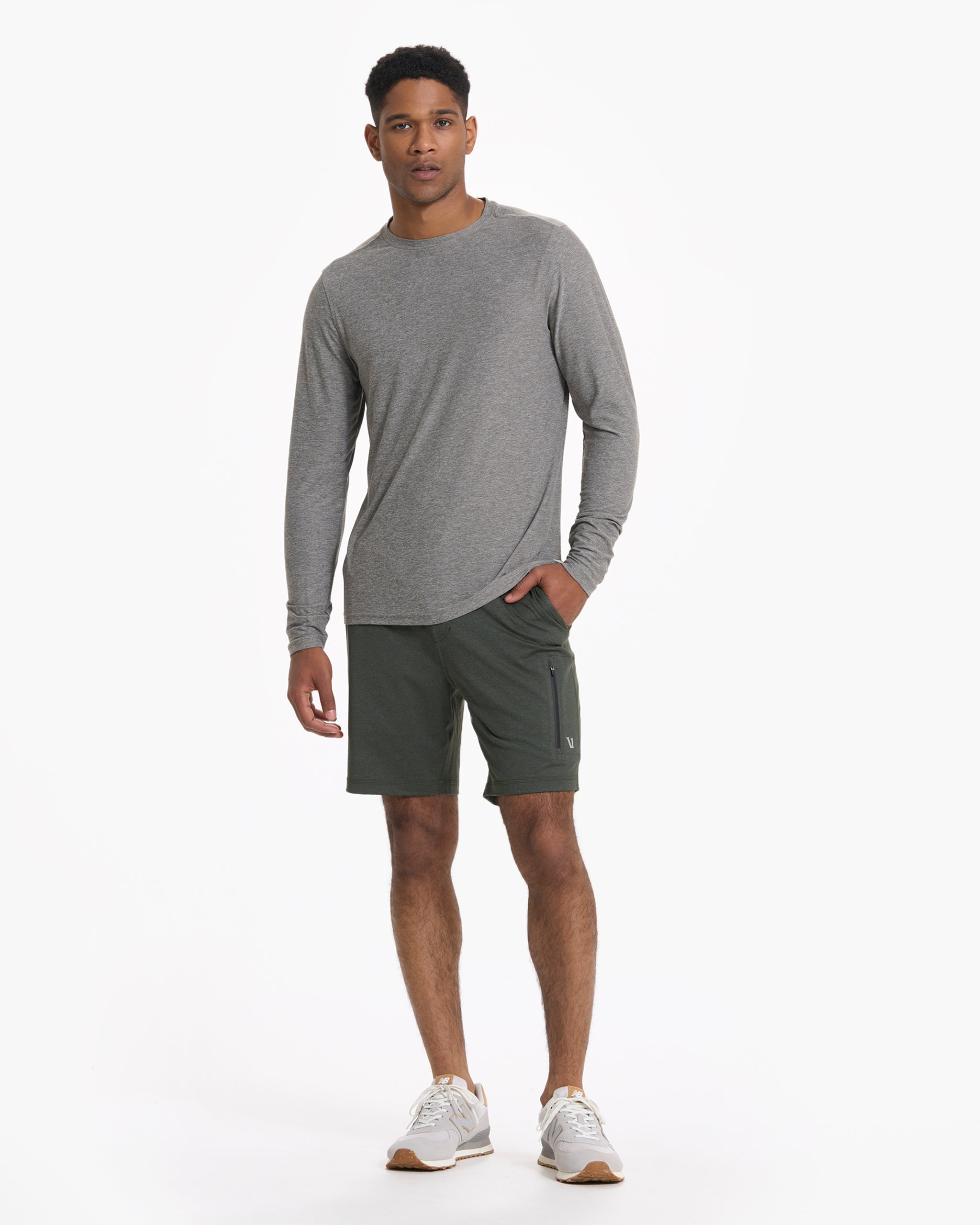 Sunday Performance Short 7.5 | Forest Heather - Image 4
