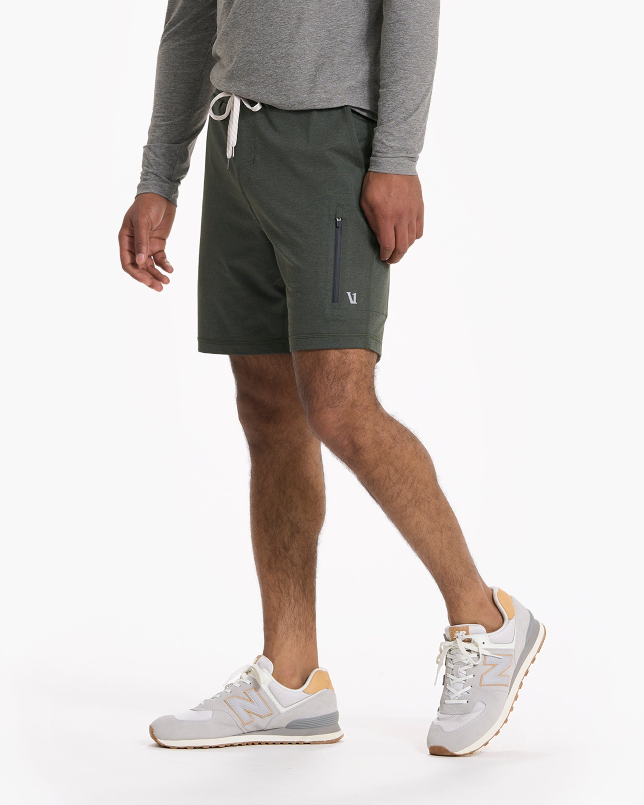 Sunday Performance Short 7.5 | Forest Heather - Image 3