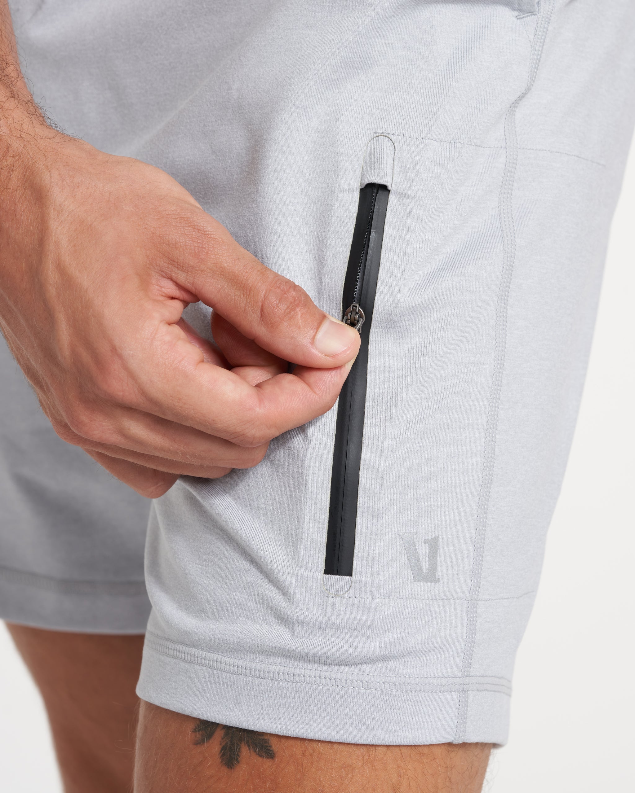 Sunday Performance Short 7.5 | Platinum Heather - Image 2