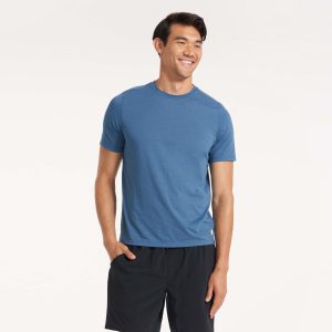 Current Tech Tee | Pool Blue