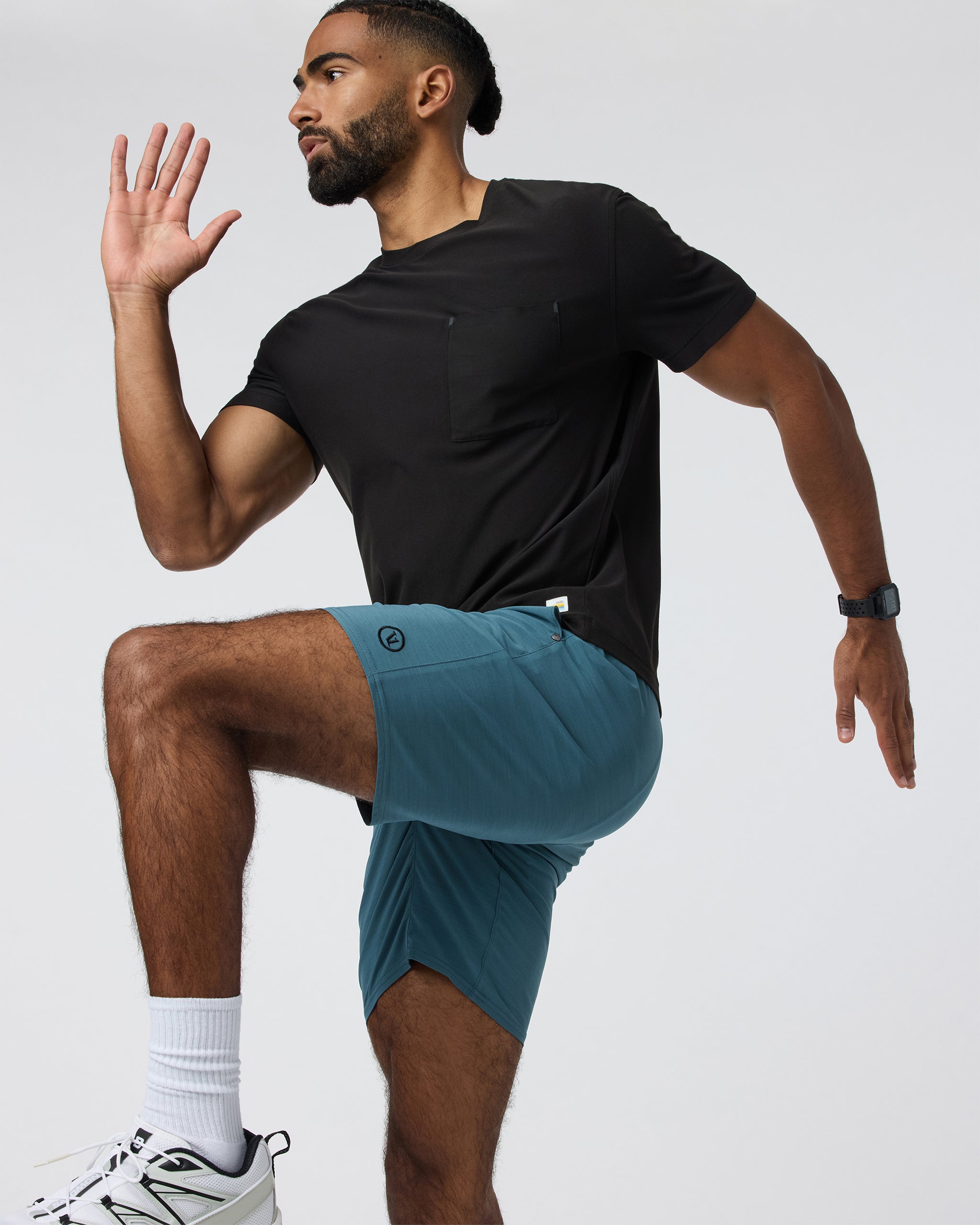 Elevate Kore Short Lined 7 | Light Deep Sea