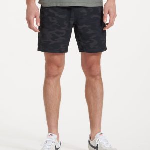 Kore Short Unlined 7 | Black Watercolor Camo
