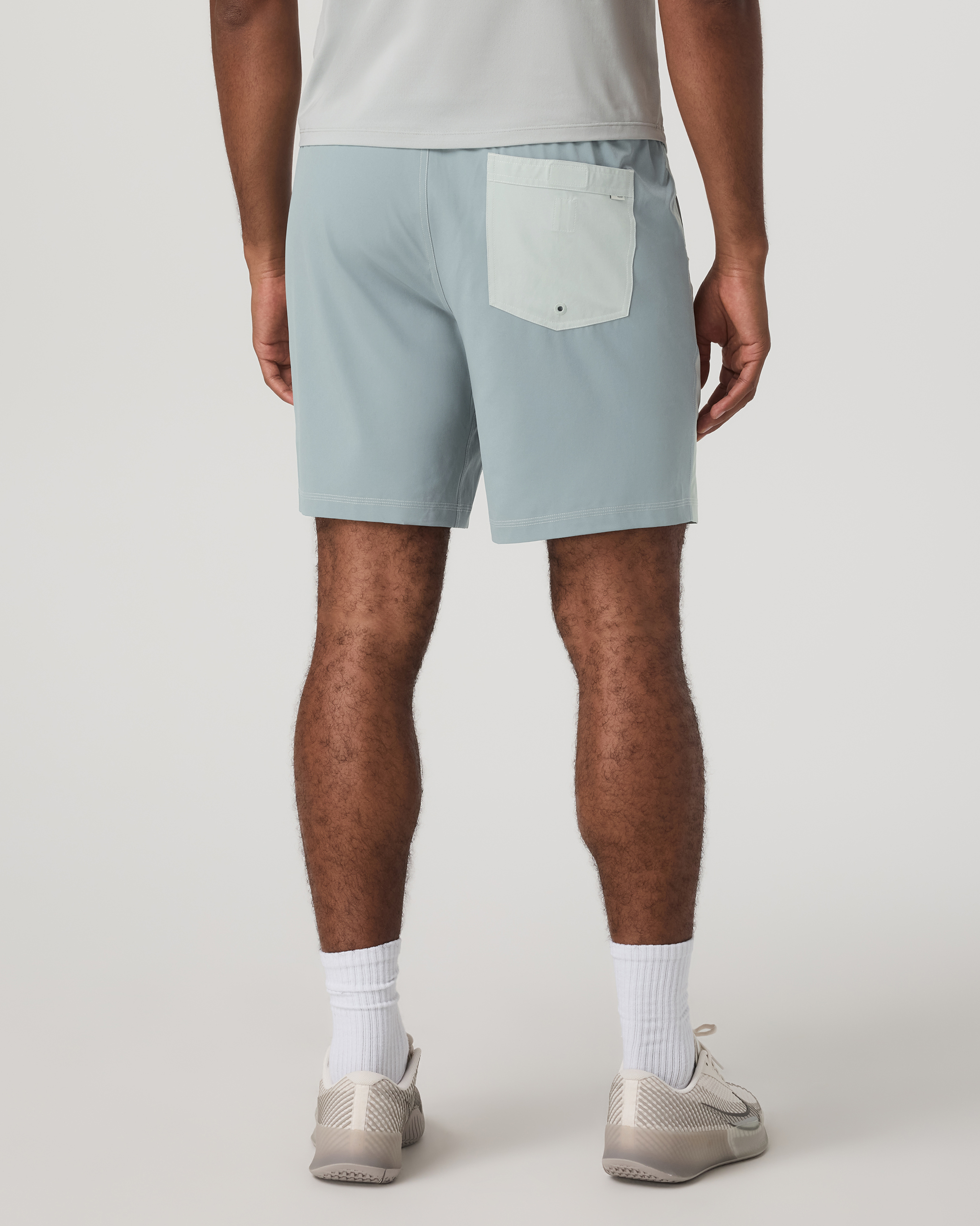 Kore Short Unlined 7 | Storm Blue Color Block - Image 4
