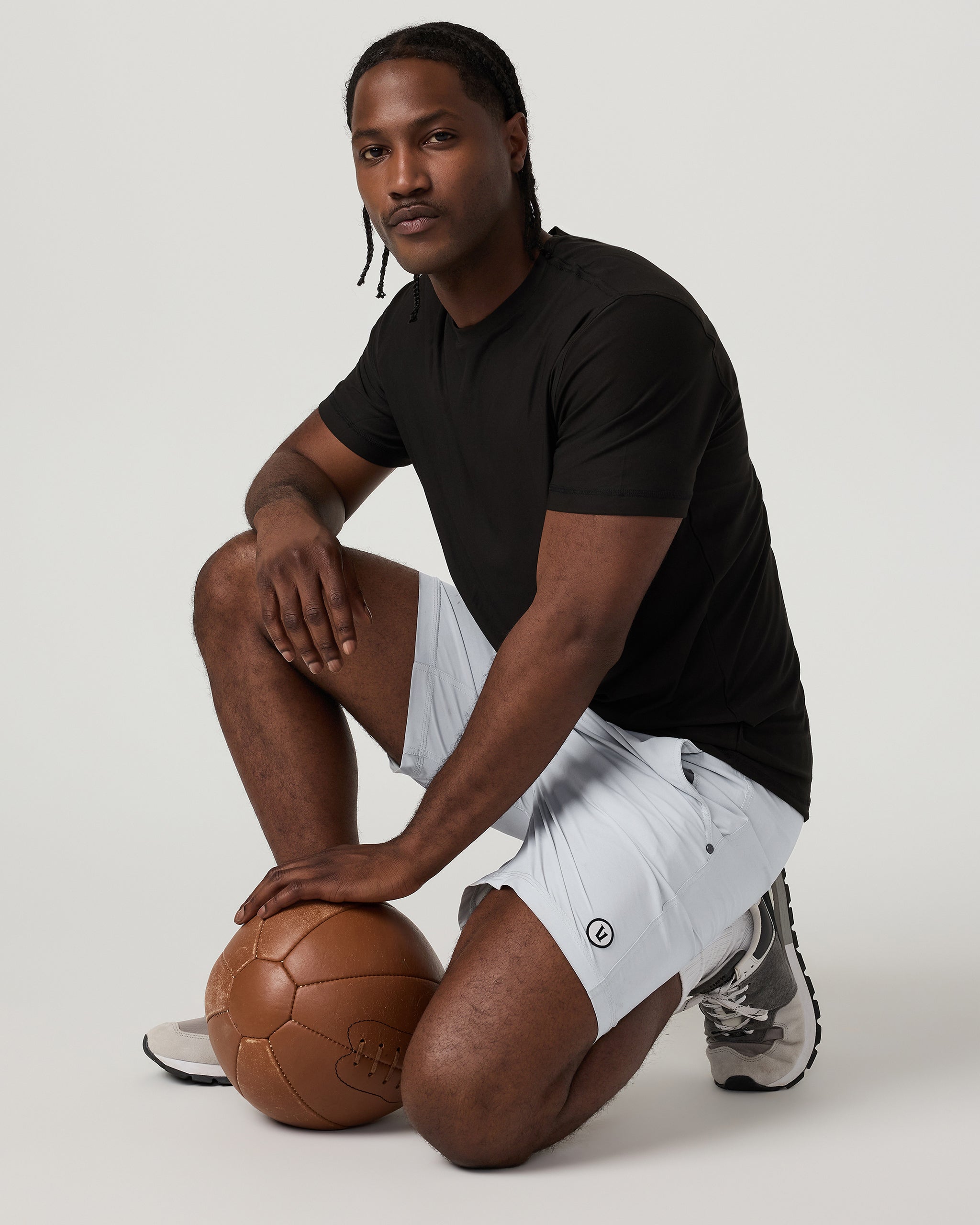 Kore Short Unlined 7 | Sky Grey - Image 4