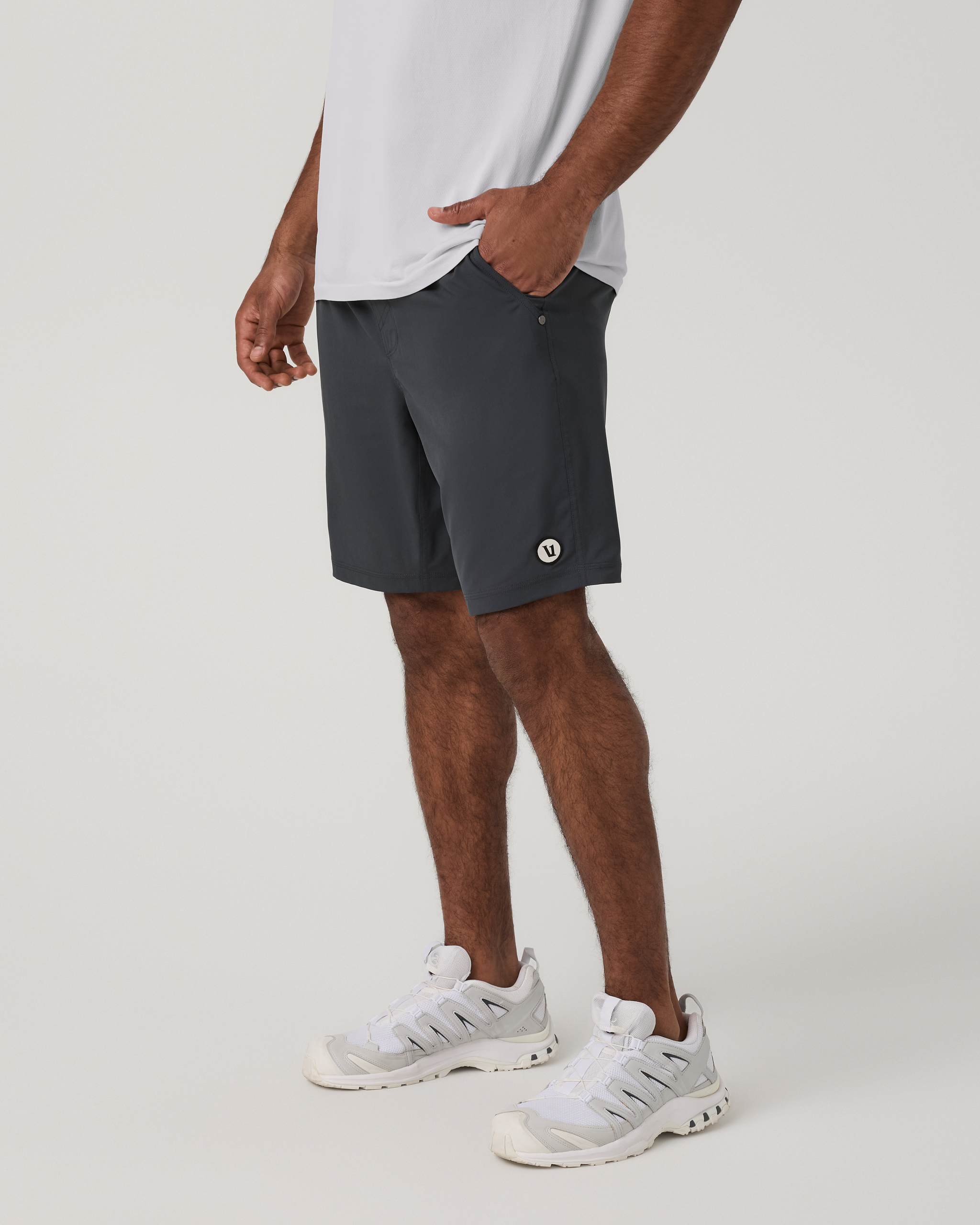 Kore Short Lined 9 | Charcoal