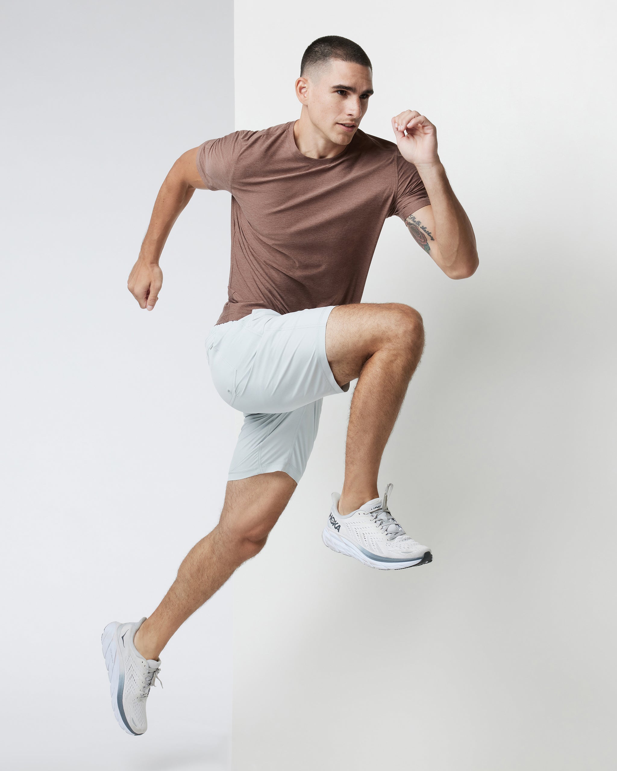 Kore Short Lined 9 | Sky Grey - Image 3