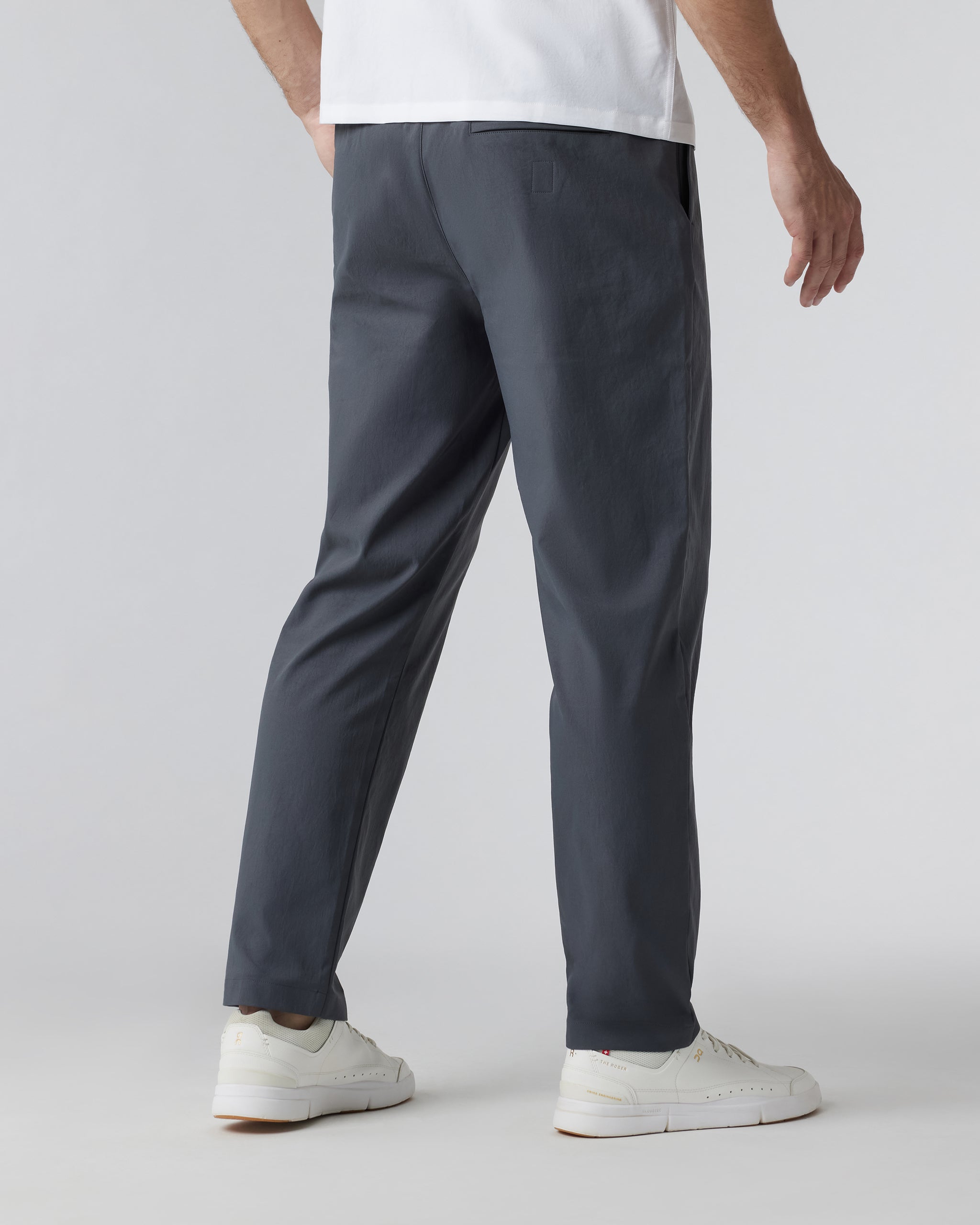 Cascade Crinkle Pant Relaxed 30 | Charcoal - Image 2