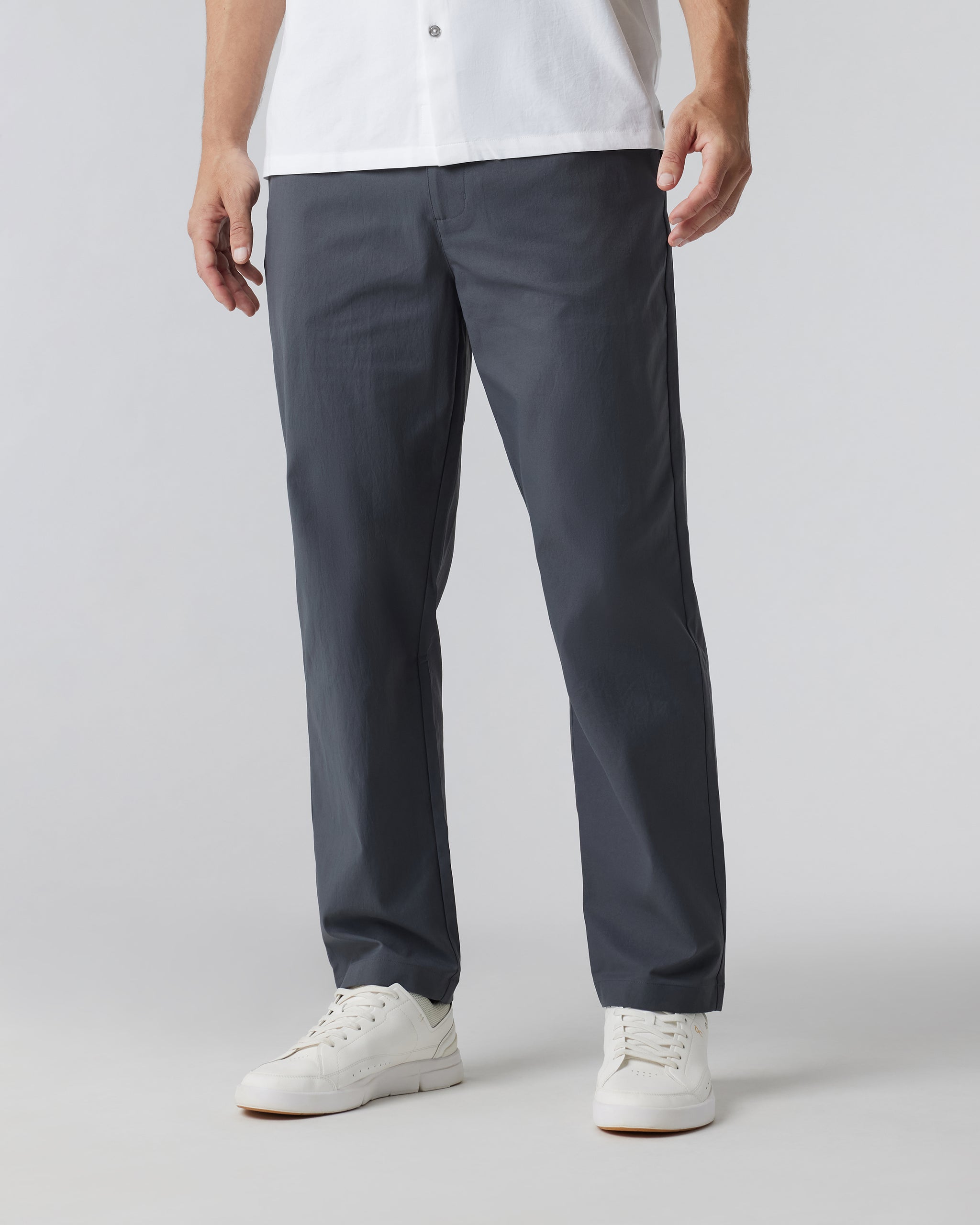 Cascade Crinkle Pant Relaxed 30 | Charcoal