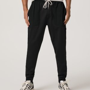Sunday Performance Mixed Media Jogger 28 | Black