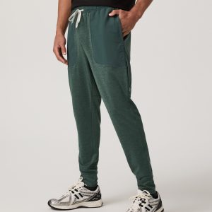 Sunday Performance Mixed Media Jogger 28 | Agate Green Heather