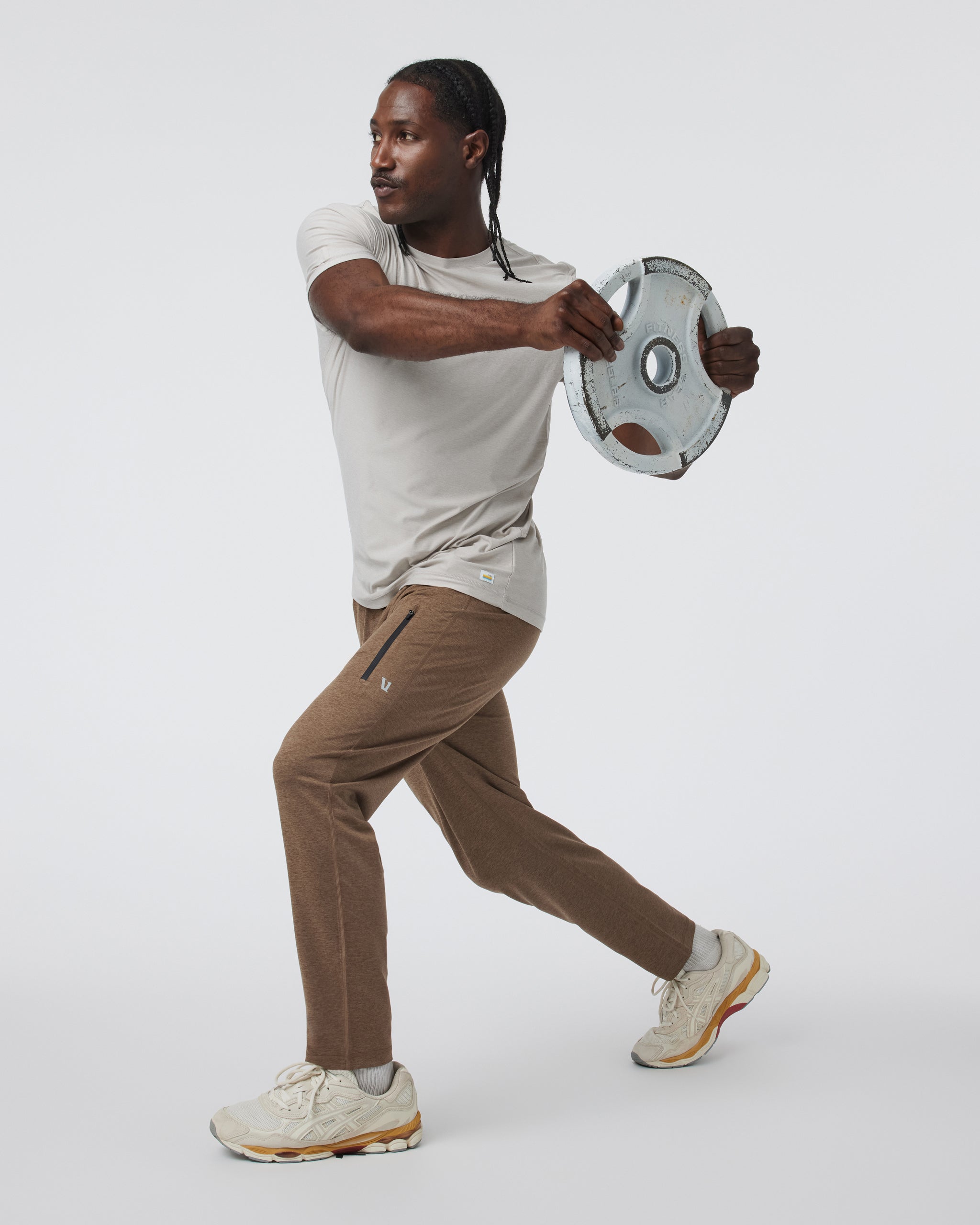 Sunday Performance Track Pant 2.0 | Pecan Heather - Image 5