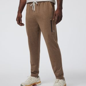 Sunday Performance Track Pant 2.0 | Pecan Heather