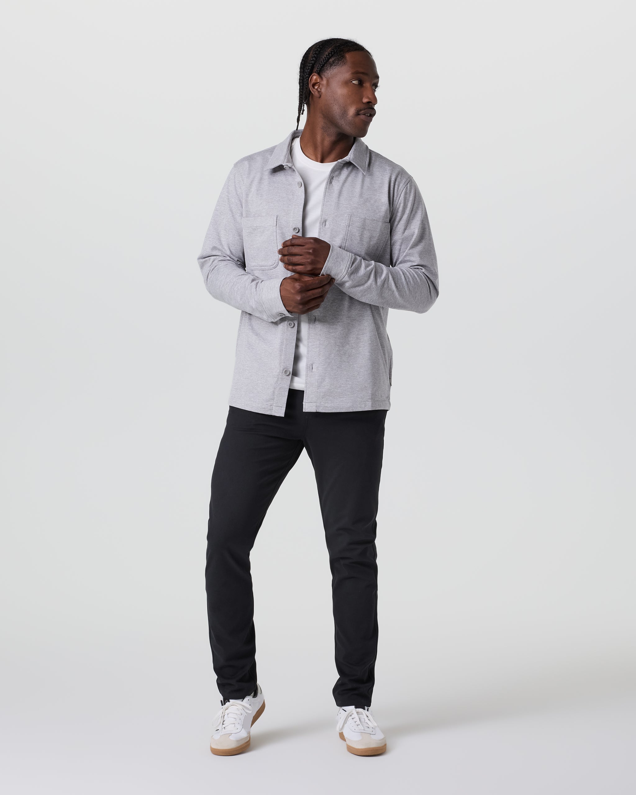 Vuori Meta™ Twill Pant Athletic Slim 30 | Black