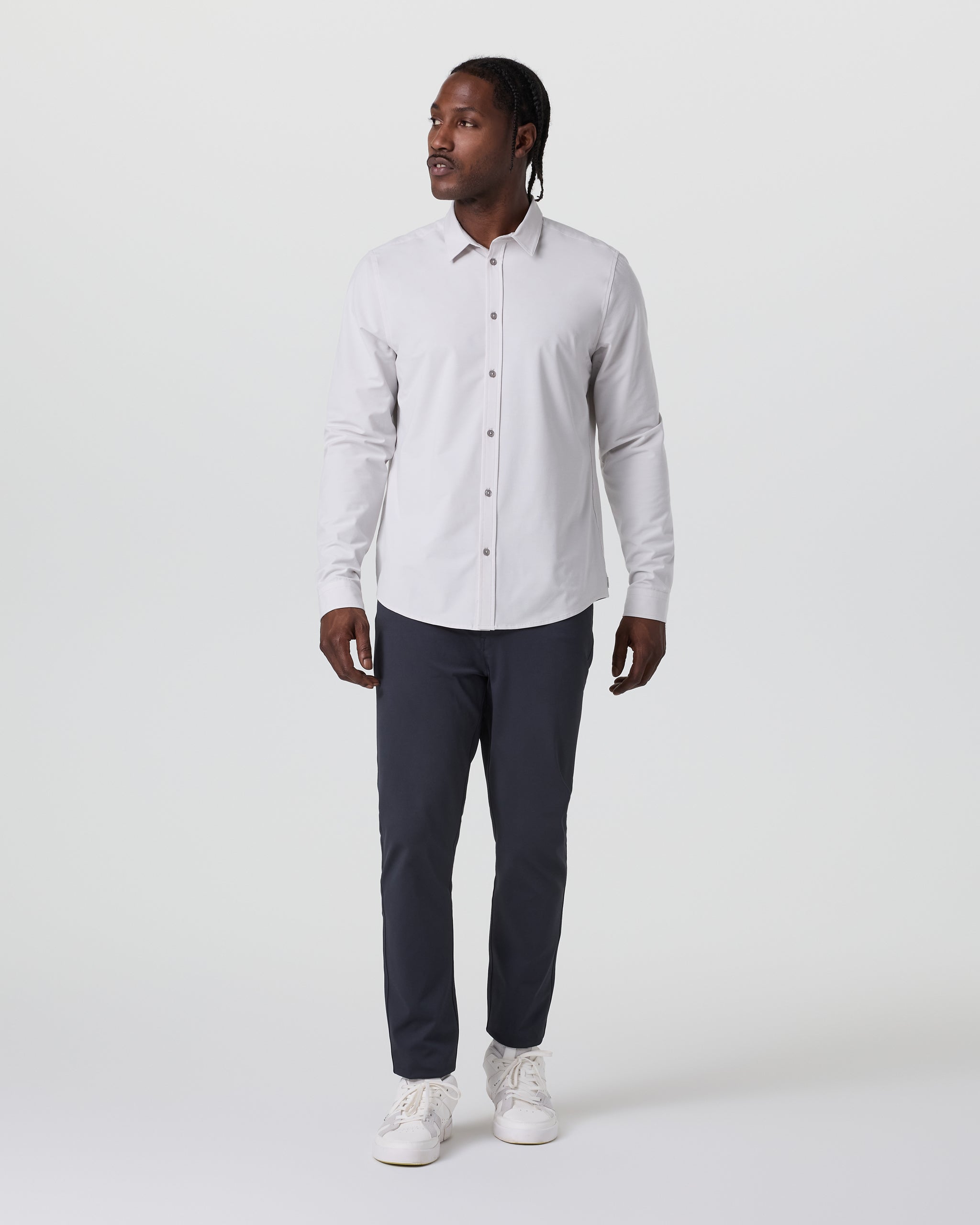 Vuori Meta™ Twill Pant Athletic Slim 32 | Navy