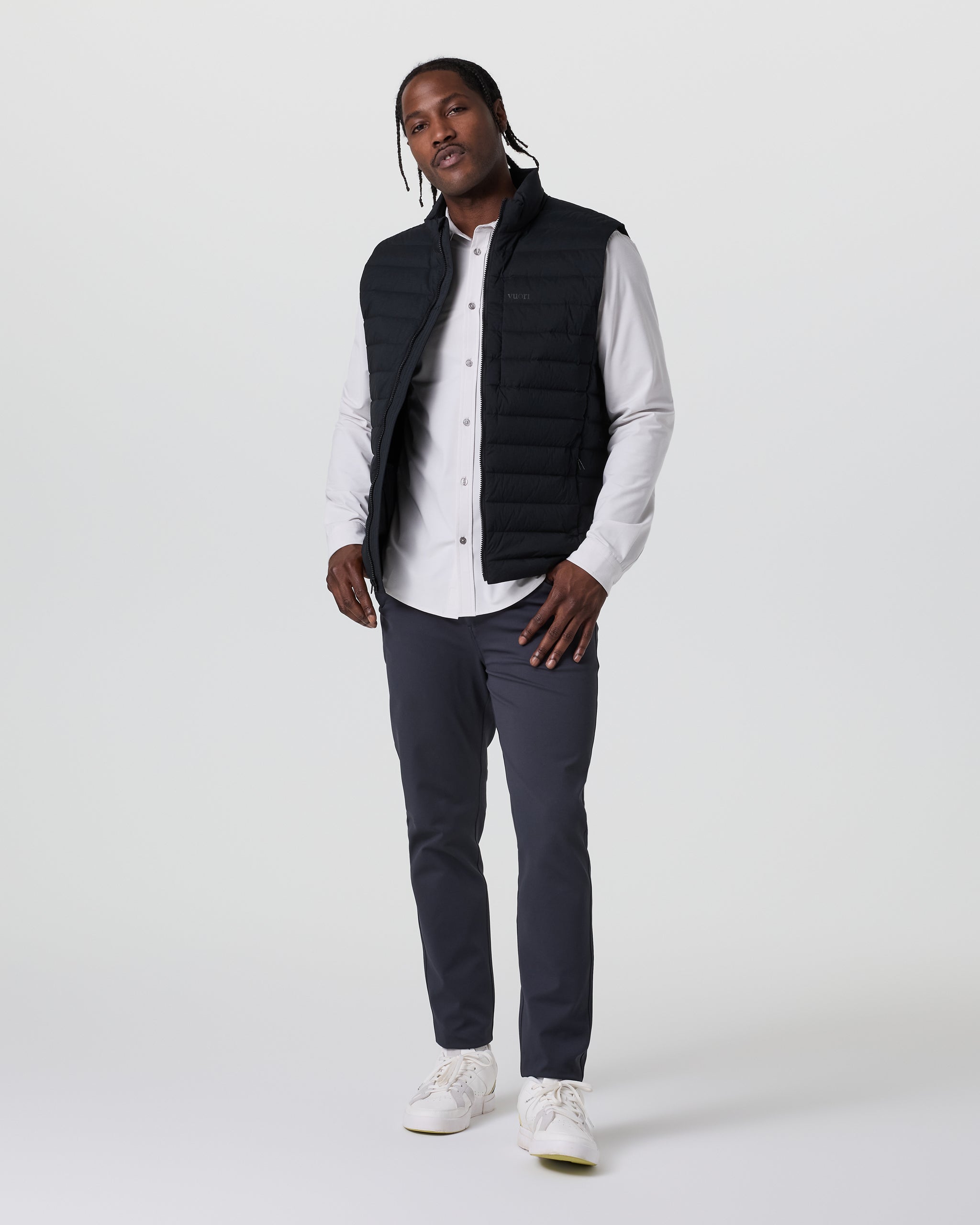 Vuori Meta™ Twill Pant Athletic Slim 32 | Navy - Image 5