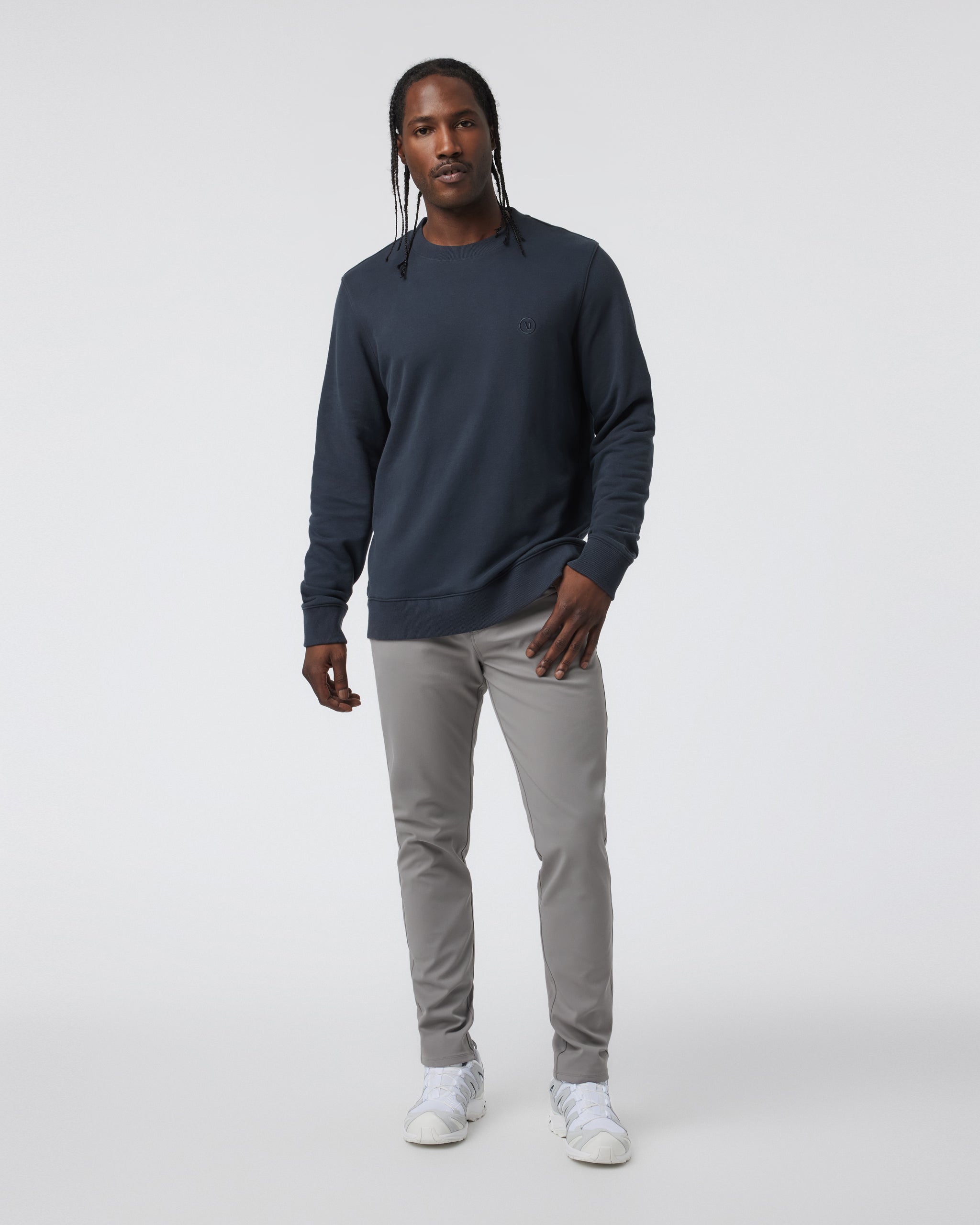 Vuori Meta™ Twill Pant Athletic Slim 32 | Shiitake - Image 3
