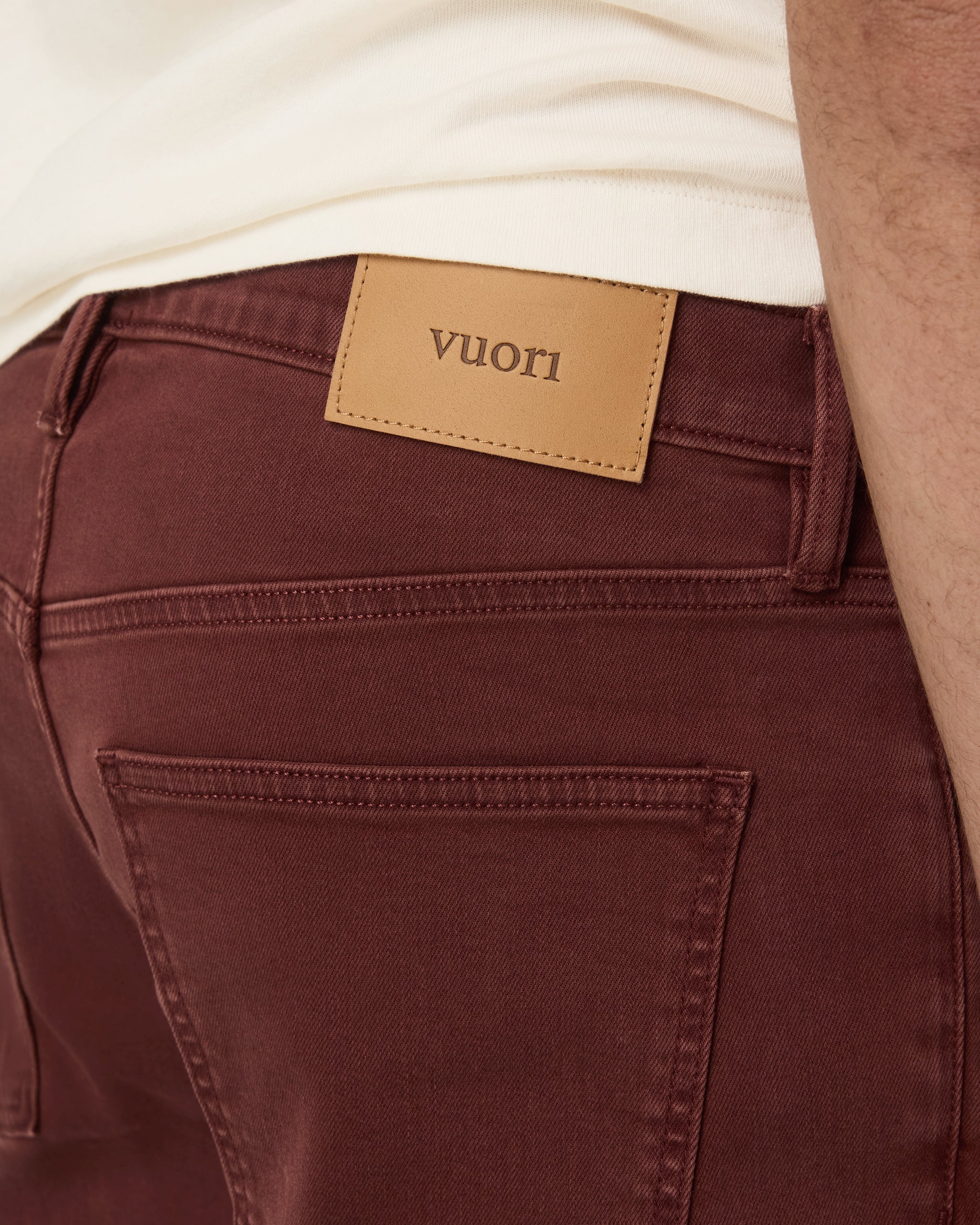 Benton Stretch Twill Pant Classic Fit 30 | Burnt Sienna - Image 2