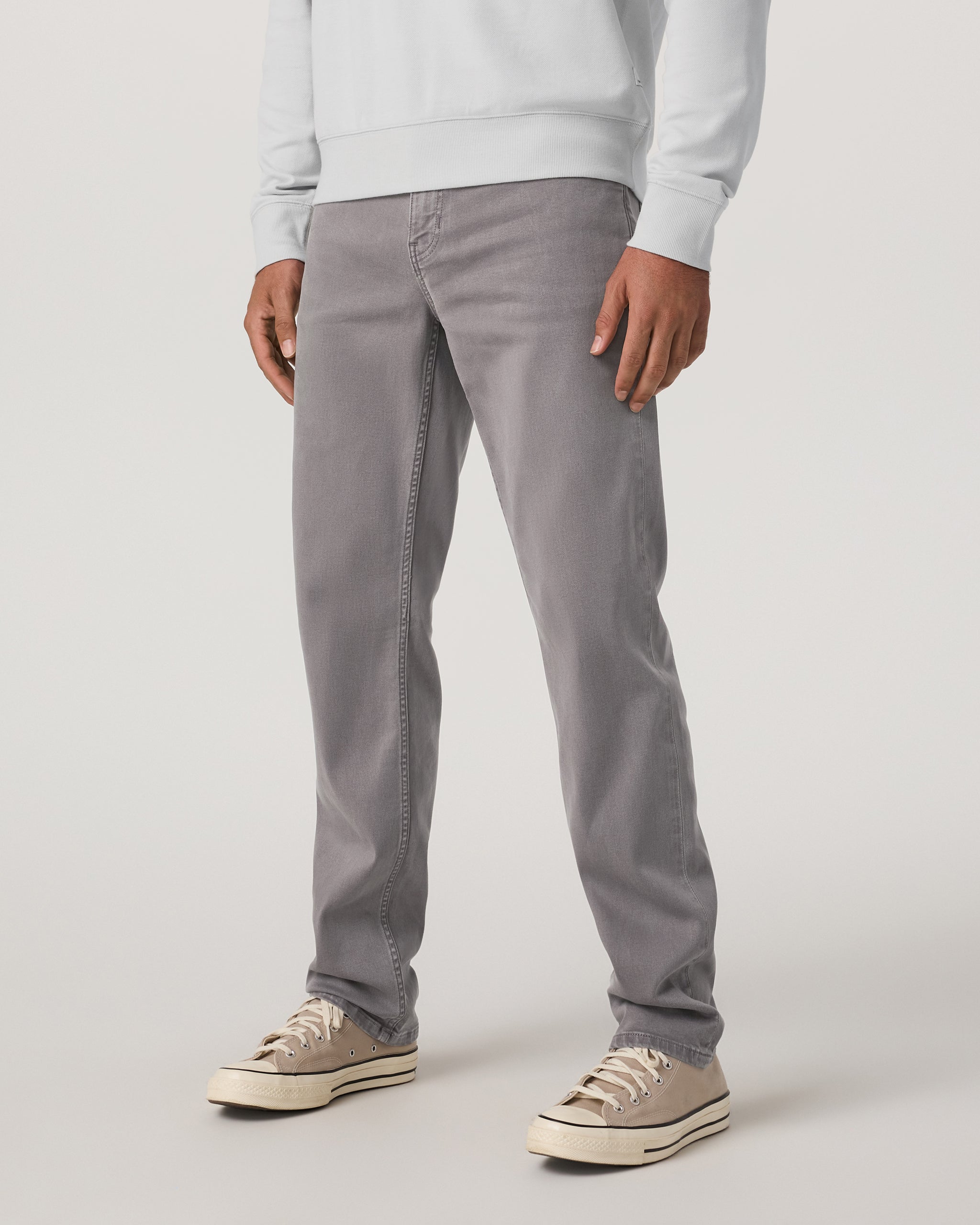 Benton Stretch Twill Pant Classic Fit 30 | Cavern Grey