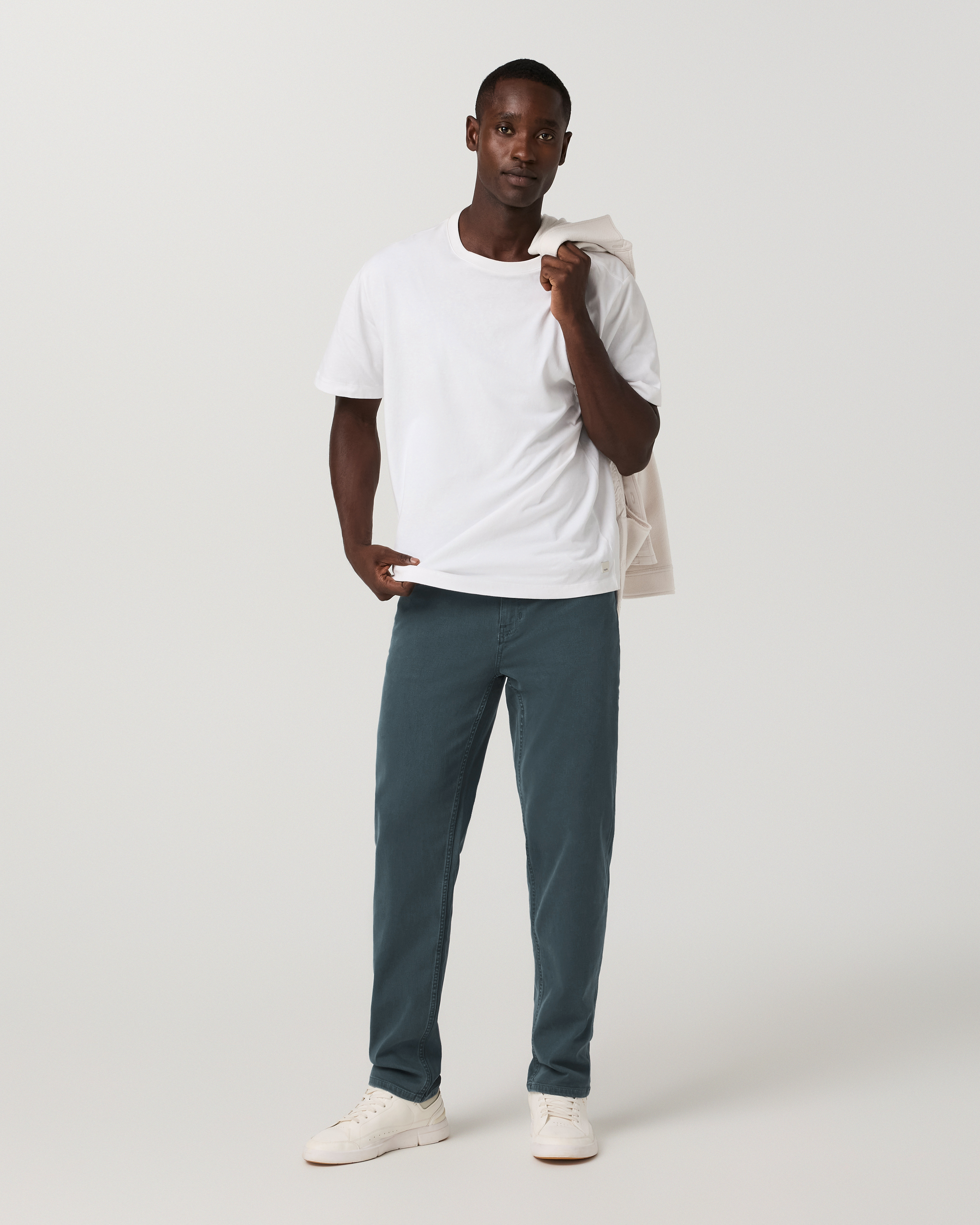 Benton Stretch Twill Pant Classic Fit 30 | Lake - Image 6