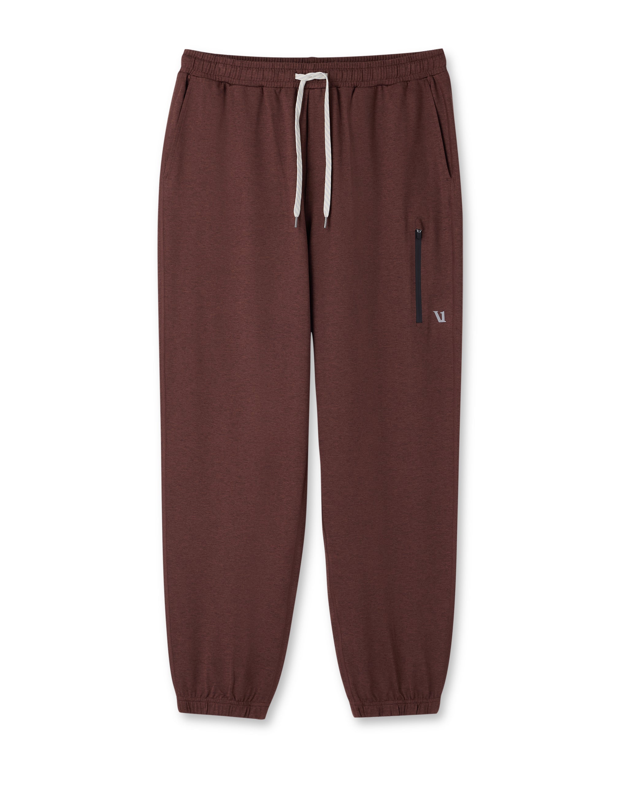 Sunday Performance Sweatpant - Long | Burnt Sienna Heather - Image 4