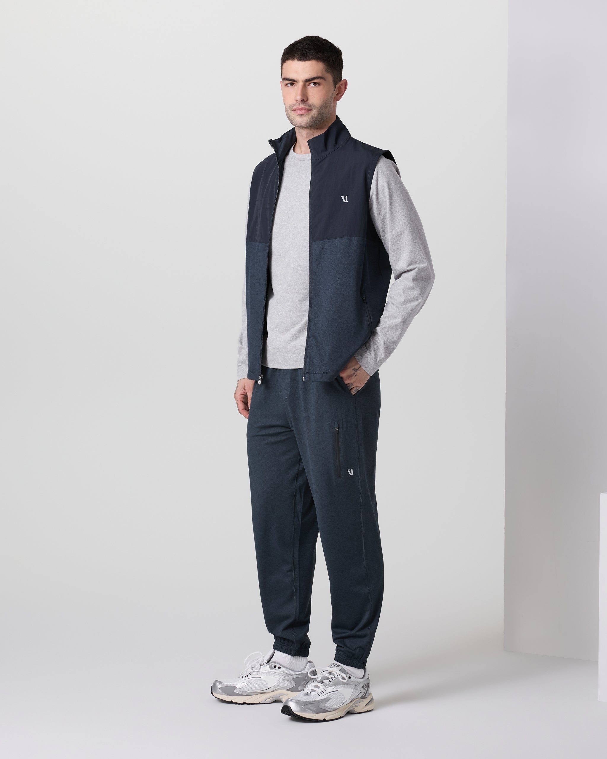 Sunday Performance Sweatpant - Long | Ink Heather - Image 4