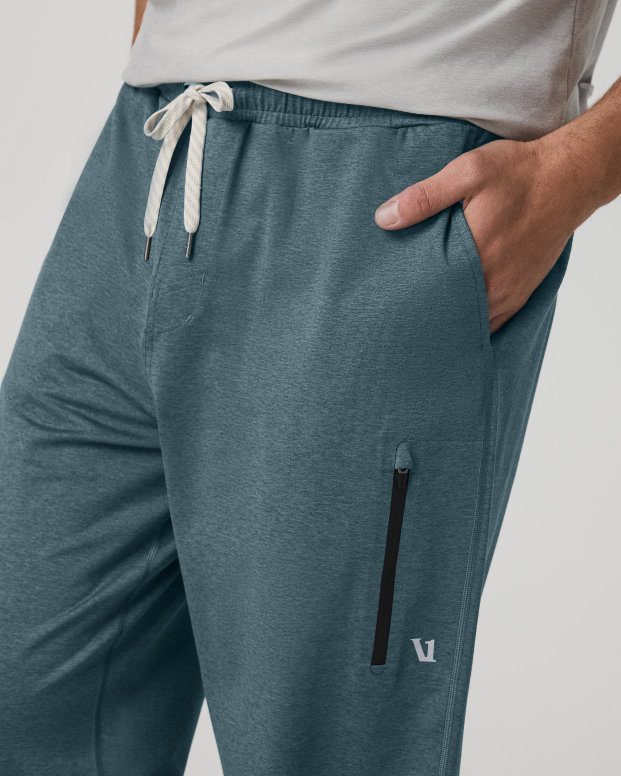Sunday Performance Sweatpant | Blue Sea Heather - Image 2