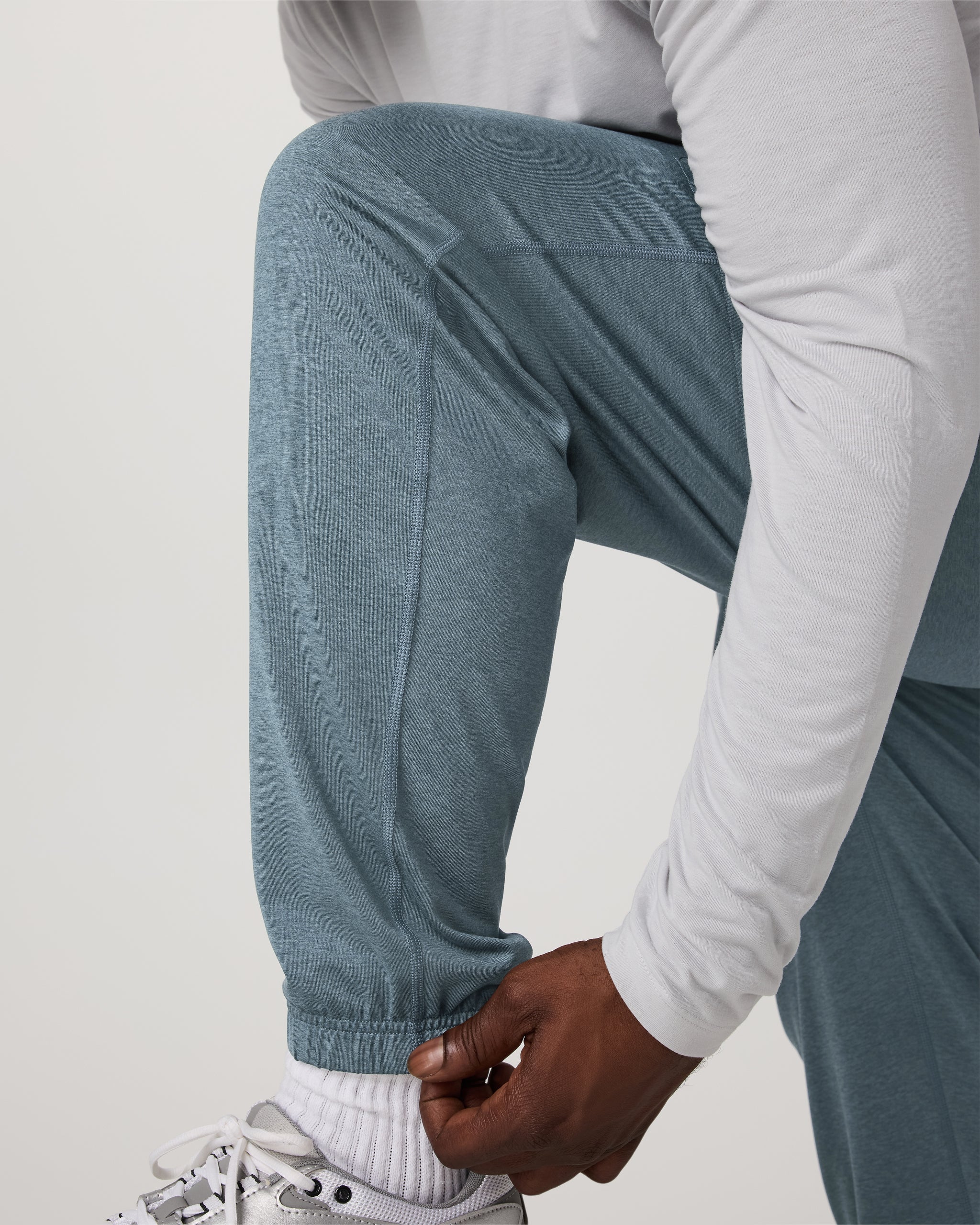 Sunday Performance Sweatpant | Smoke Blue Heather - Image 2