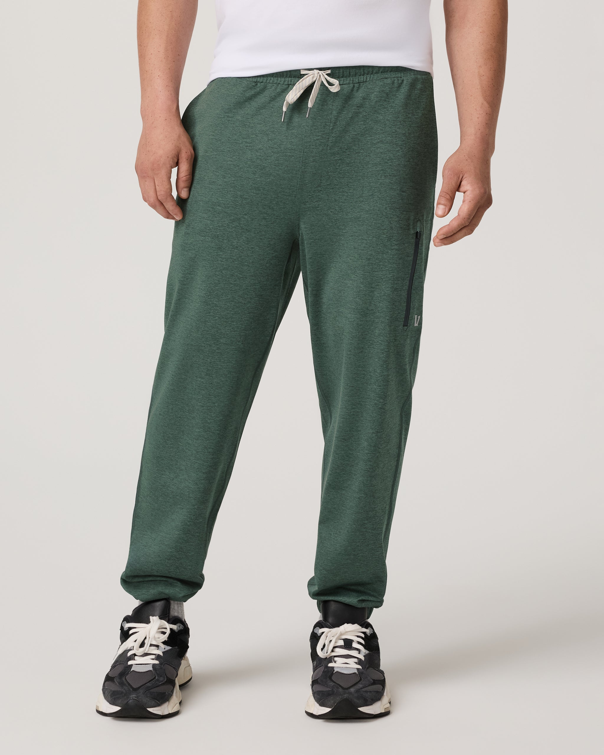 Sunday Performance Sweatpant | Agate Green Heather - Image 2
