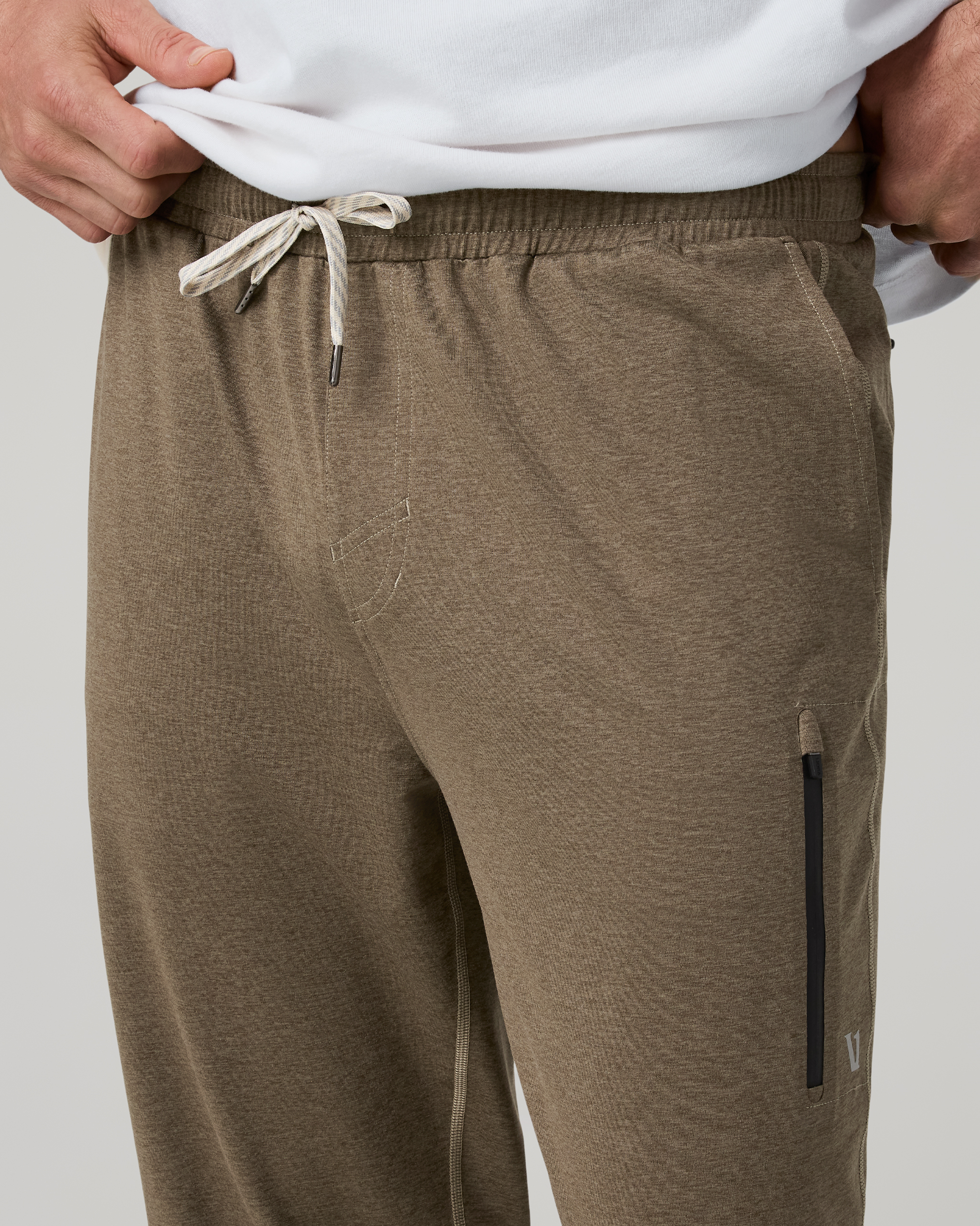 Sunday Performance Sweatpant - Long | Peppercorn Heather - Image 4