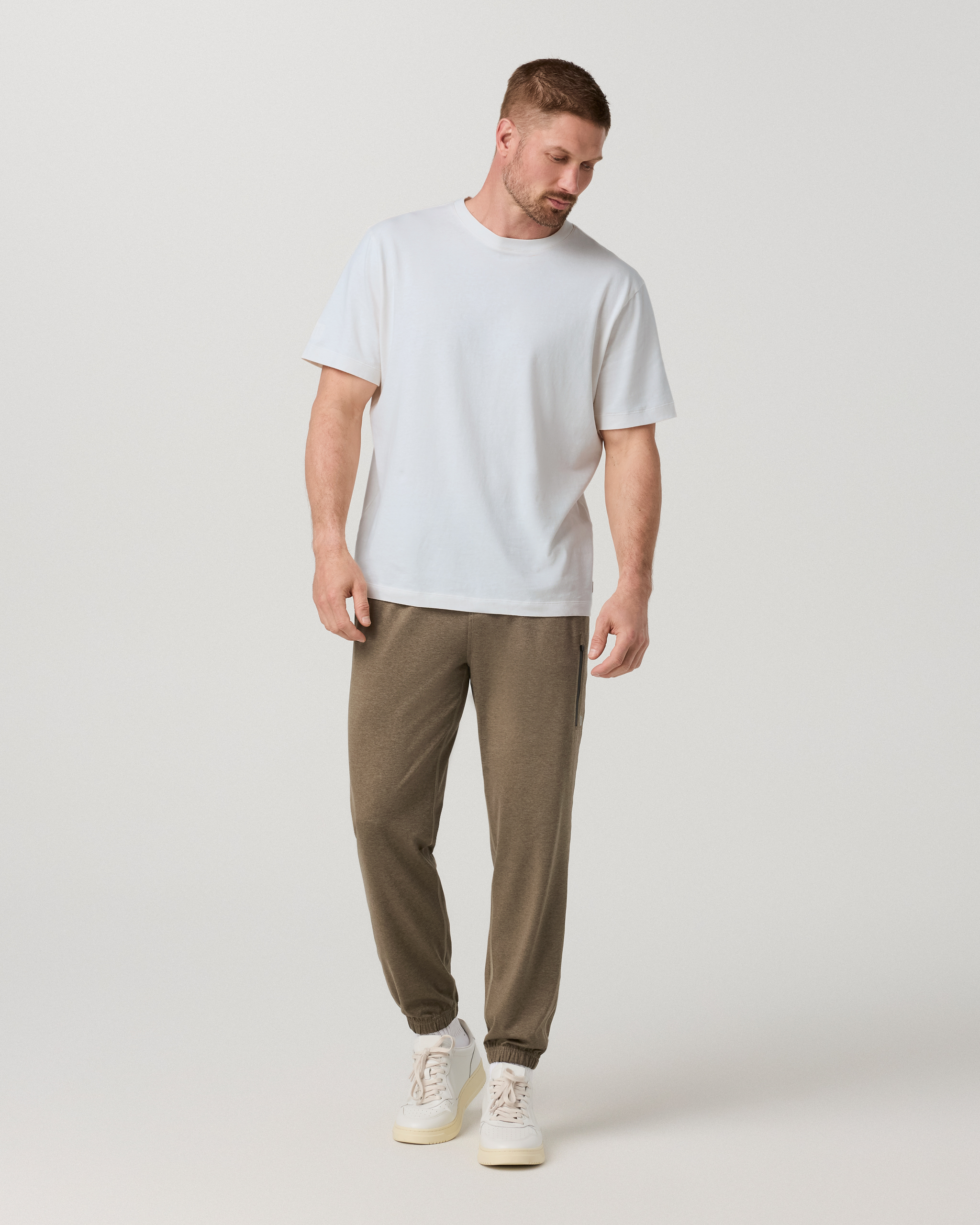 Sunday Performance Sweatpant | Peppercorn Heather - Image 4