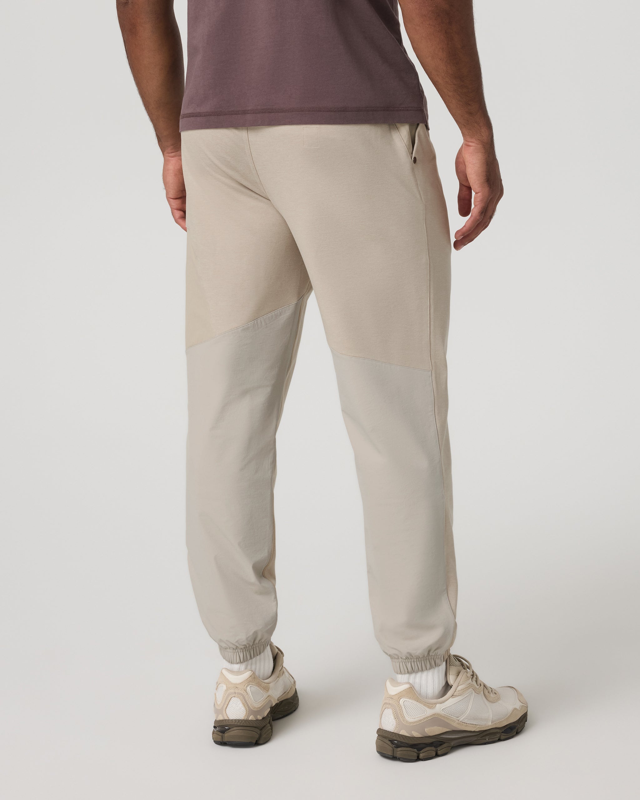 Coronado Mixed Media Sweatpant 28 | Limestone Heather - Image 4