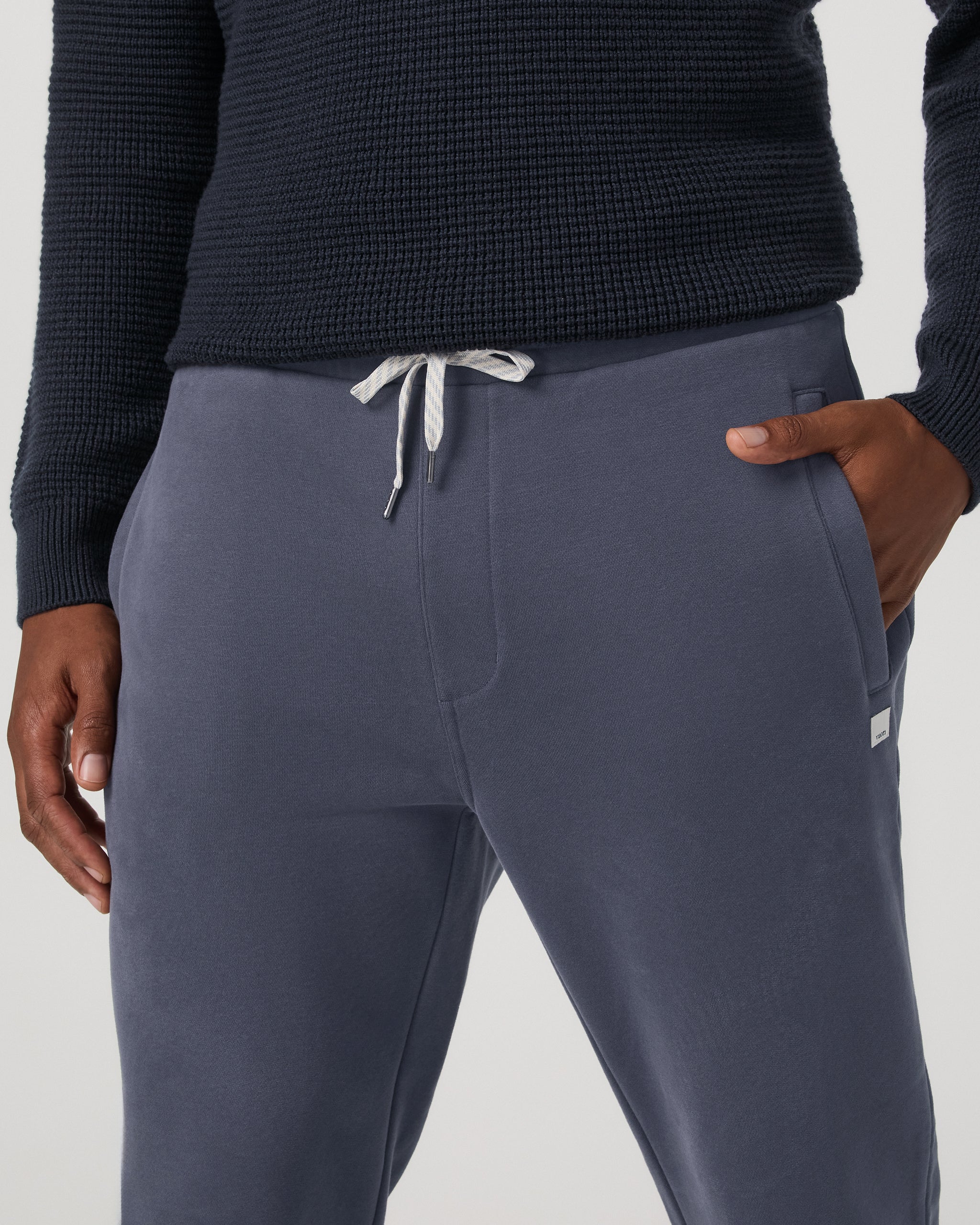 Seaside Straight Leg Sweatpant 30 | Azure - Image 2