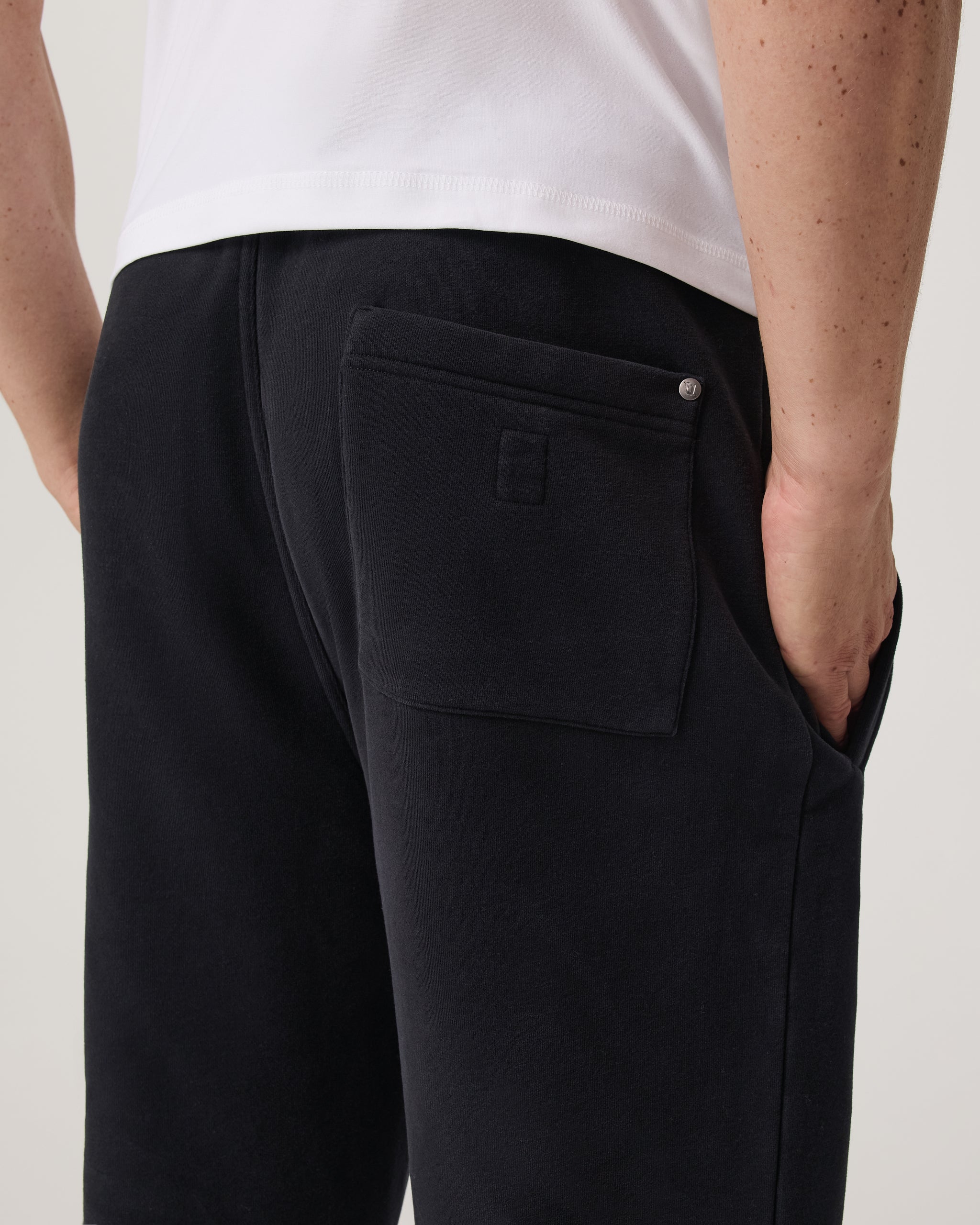 Seaside Straight Leg Sweatpant 30 | Black - Image 2