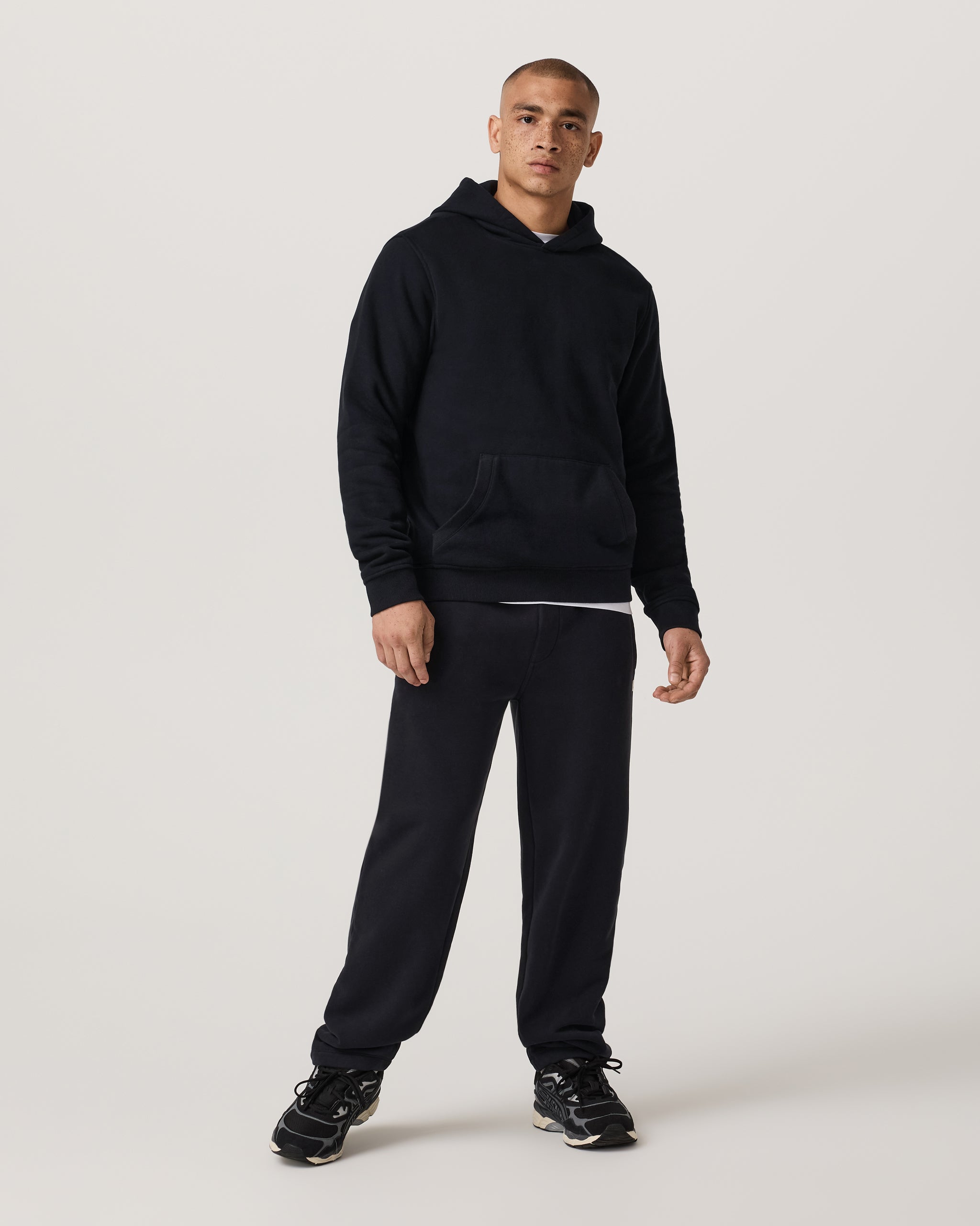 Seaside Straight Leg Sweatpant 30 | Black - Image 3