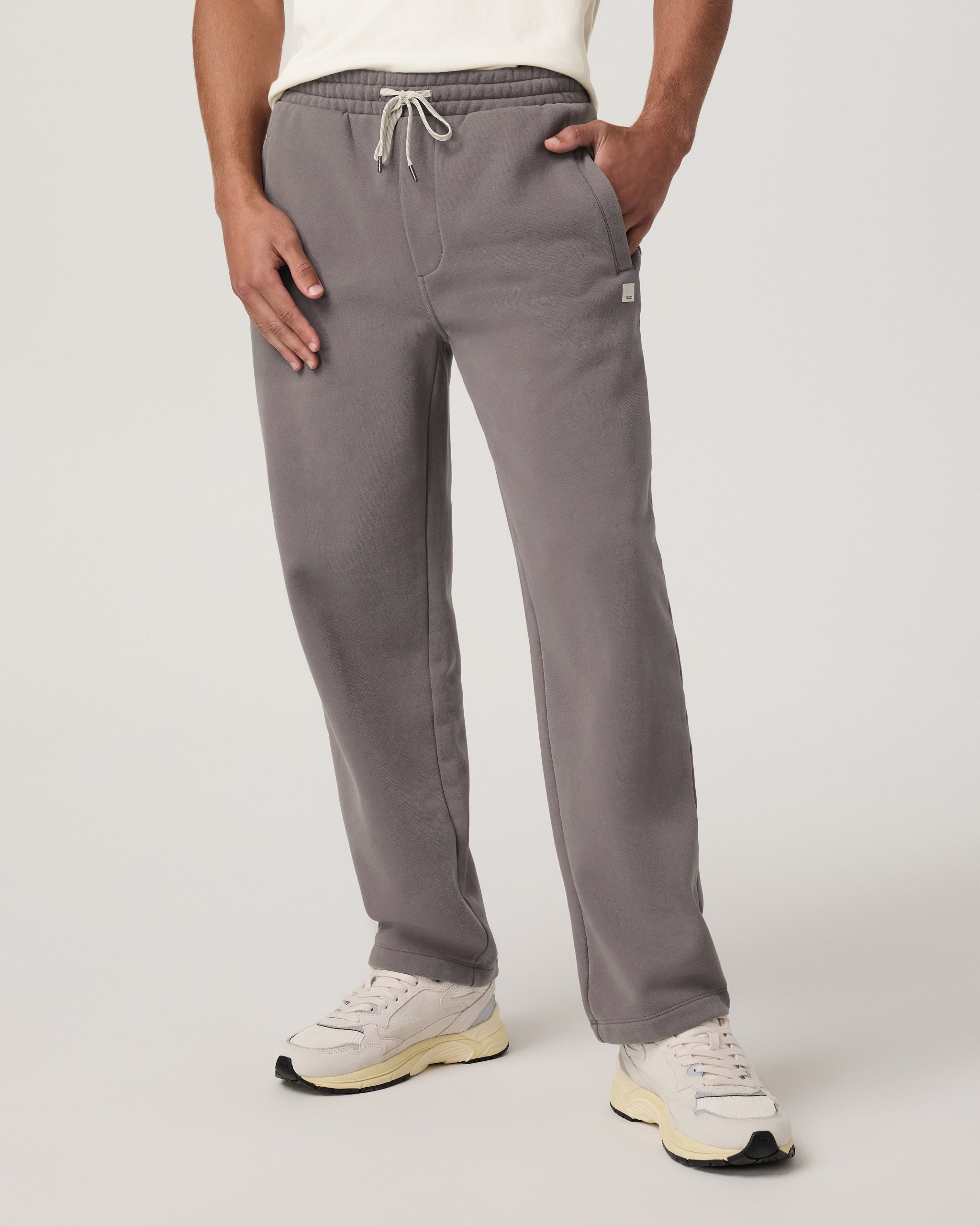 Seaside Straight Leg Sweatpant 30 | Cavern Grey