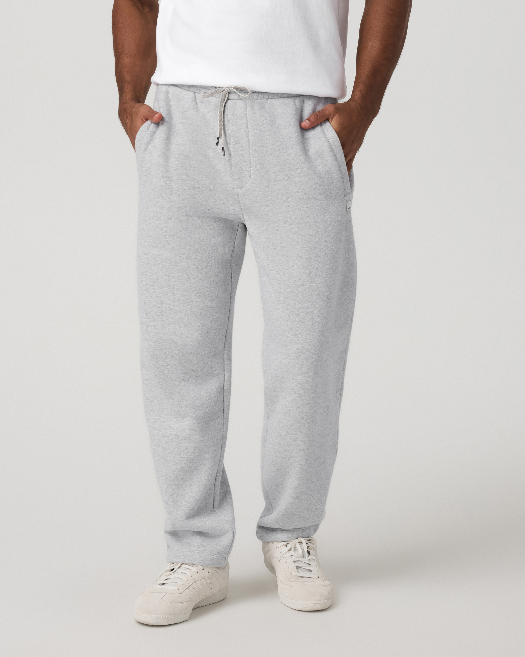 Seaside Straight Leg Sweatpant 30 | Light Heather Grey - Image 3